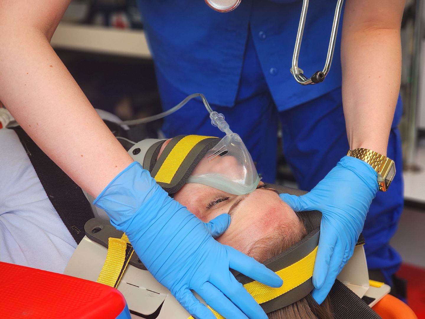 дубна, моссмп, учения спасателей, скорая помощь, дтп,