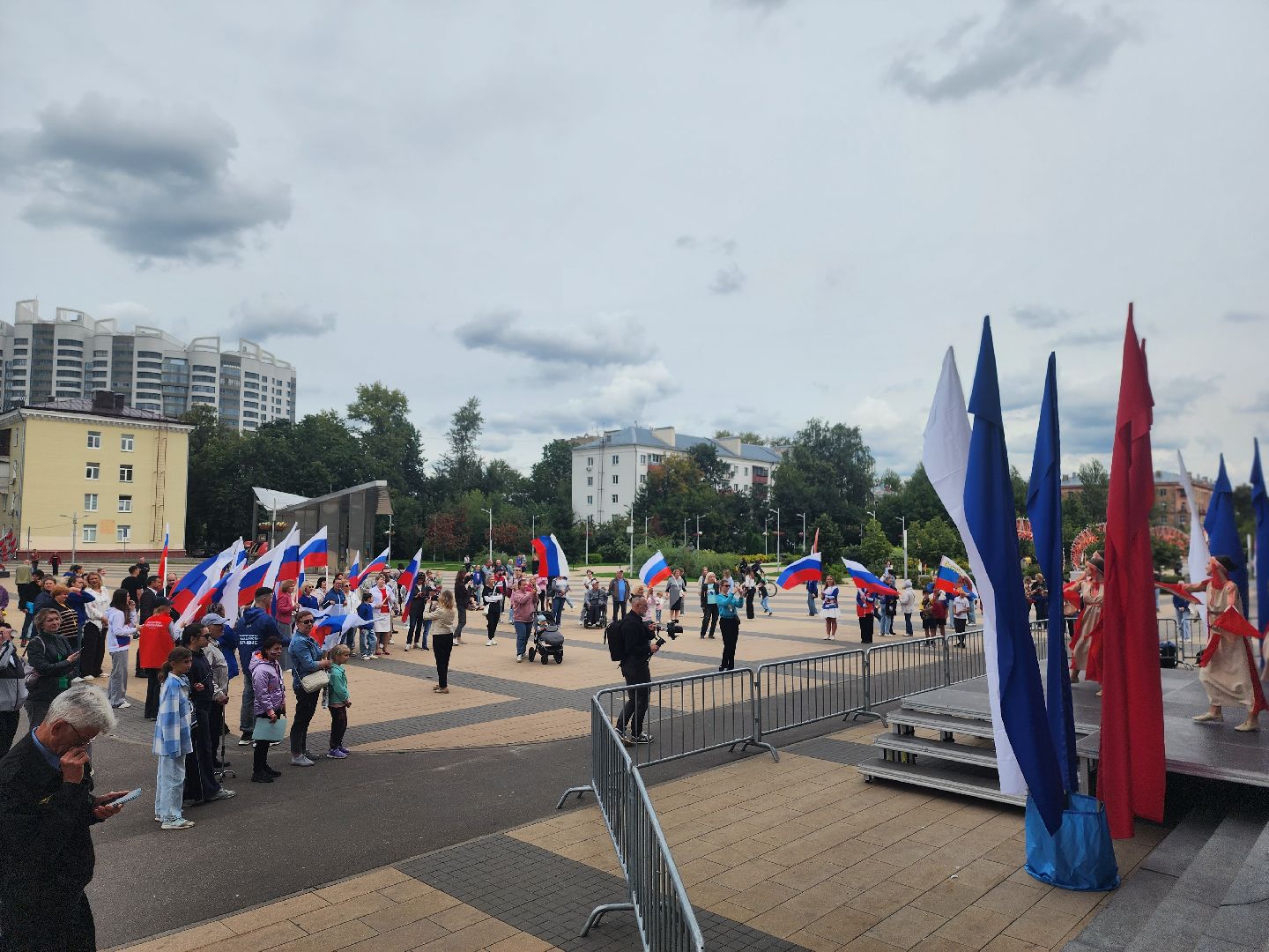 королёв, день государственного флага рф, цдк имени калинина,