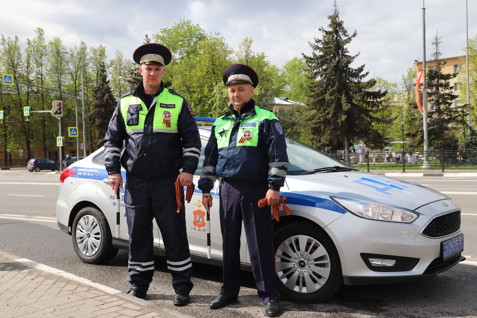 ГИБДД, Георгиевская лента, Домодедово