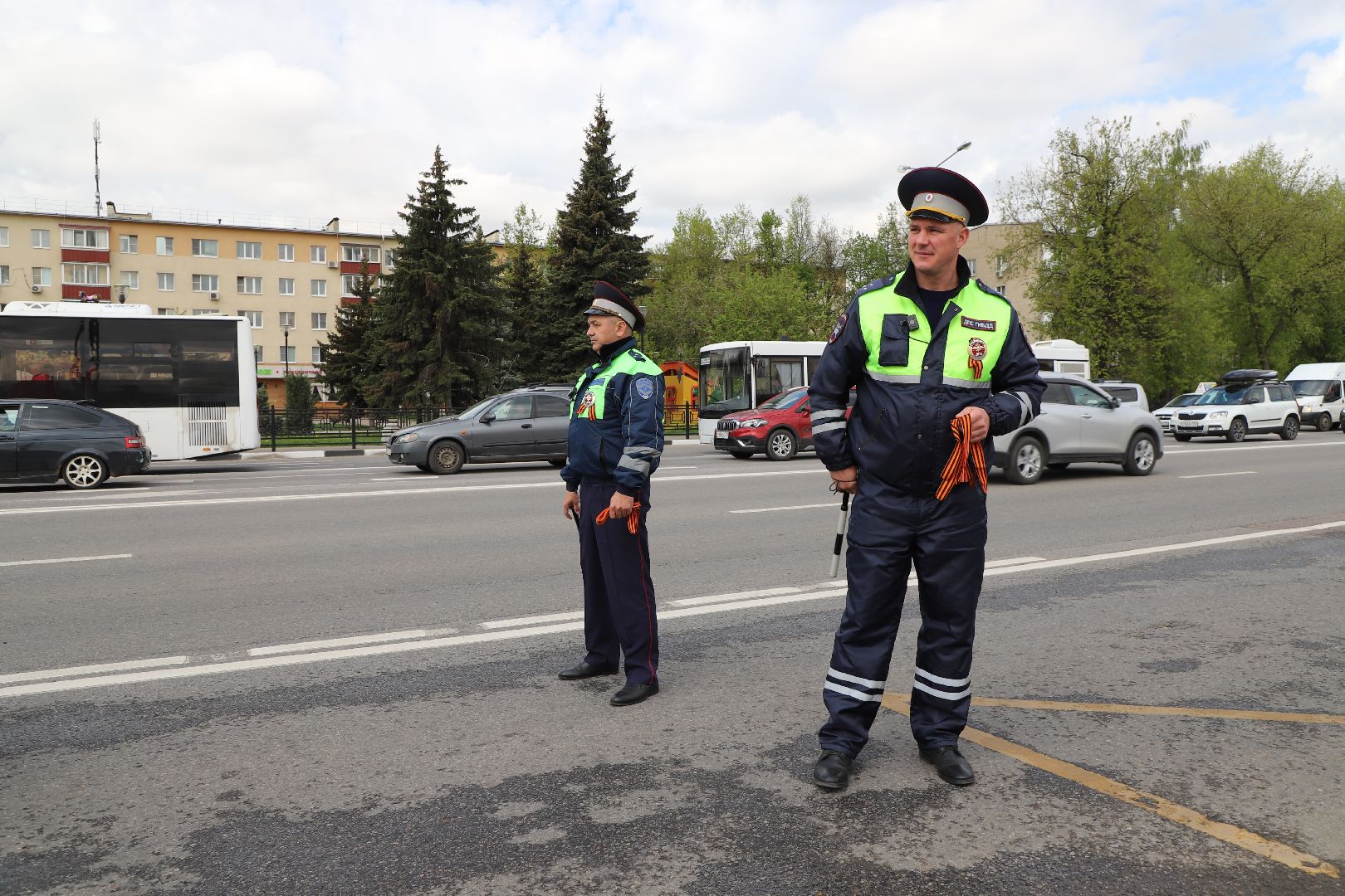 ГИБДД, Георгиевская лента, Домодедово