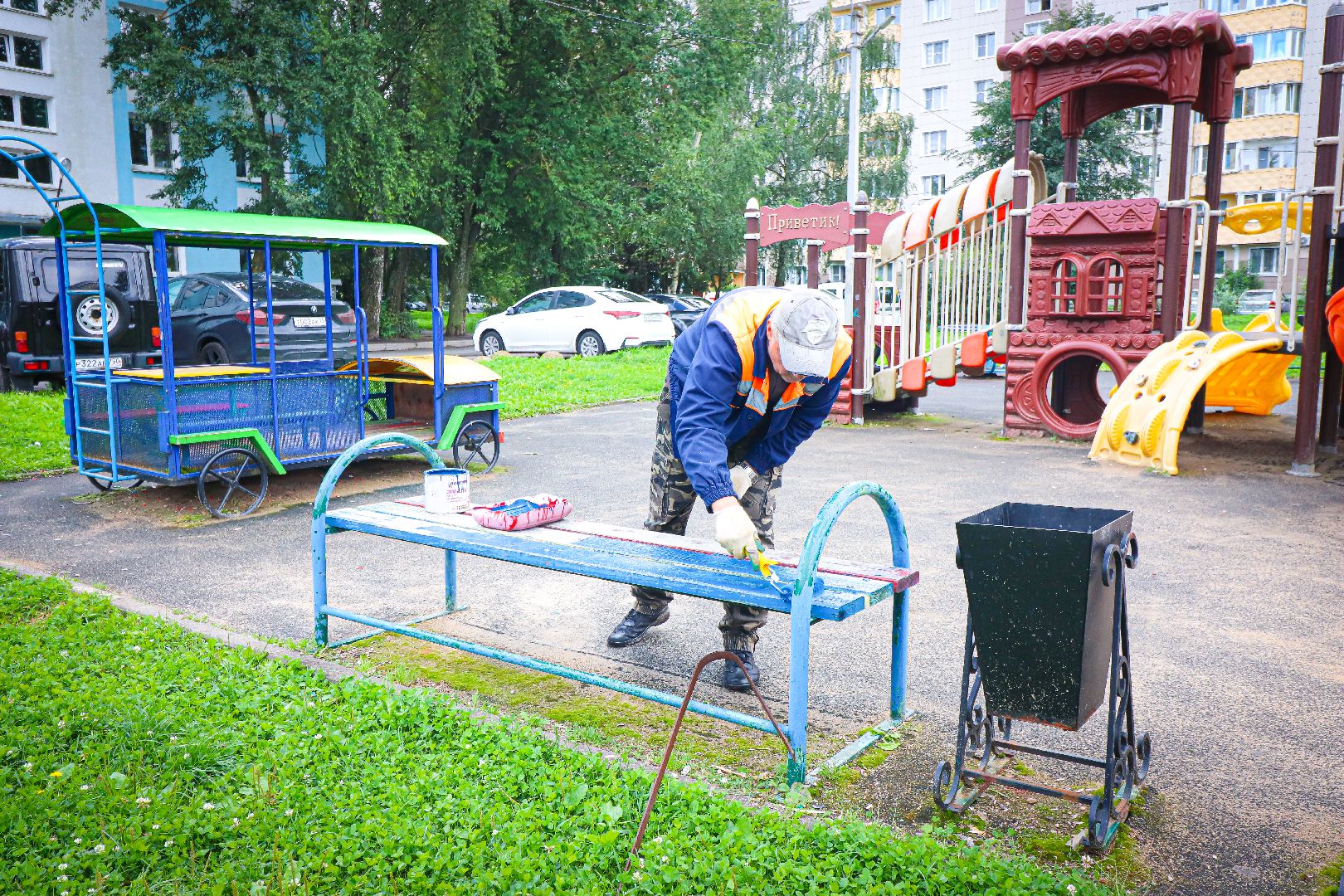 клин, благоустройство, дворы, детские площадки,