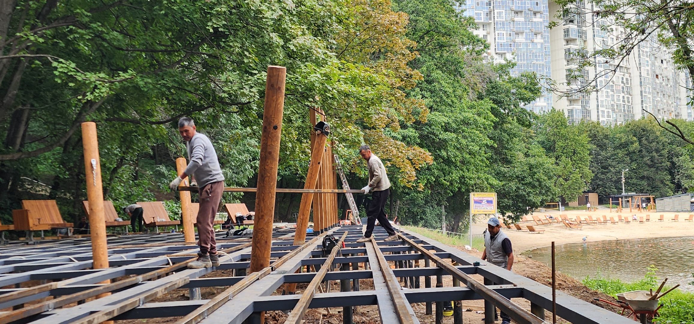 Химки, Парки, Благоустройство , Строительство ,