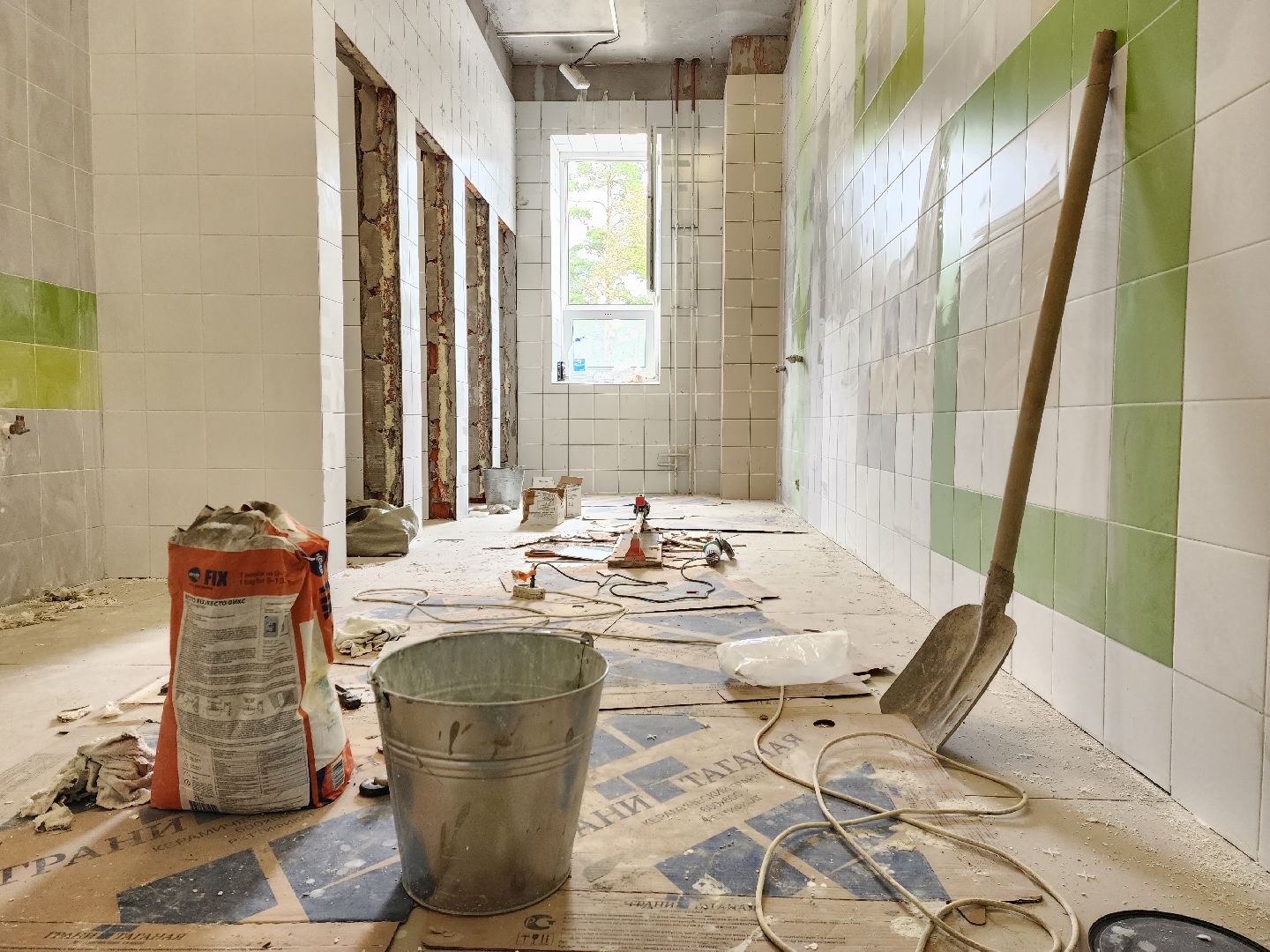 раменское, образование, подготовка к новому учебному году , ремонт образовательных учреждений округа, ильинская средняя школа 26,