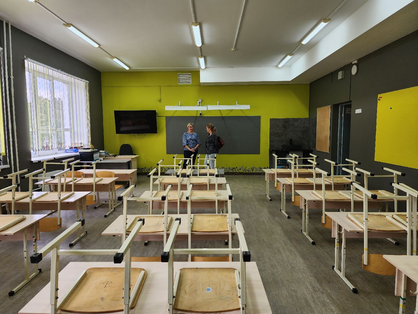 раменское, образование, подготовка к новому учебному году , ремонт образовательных учреждений округа, ильинская средняя школа 26,