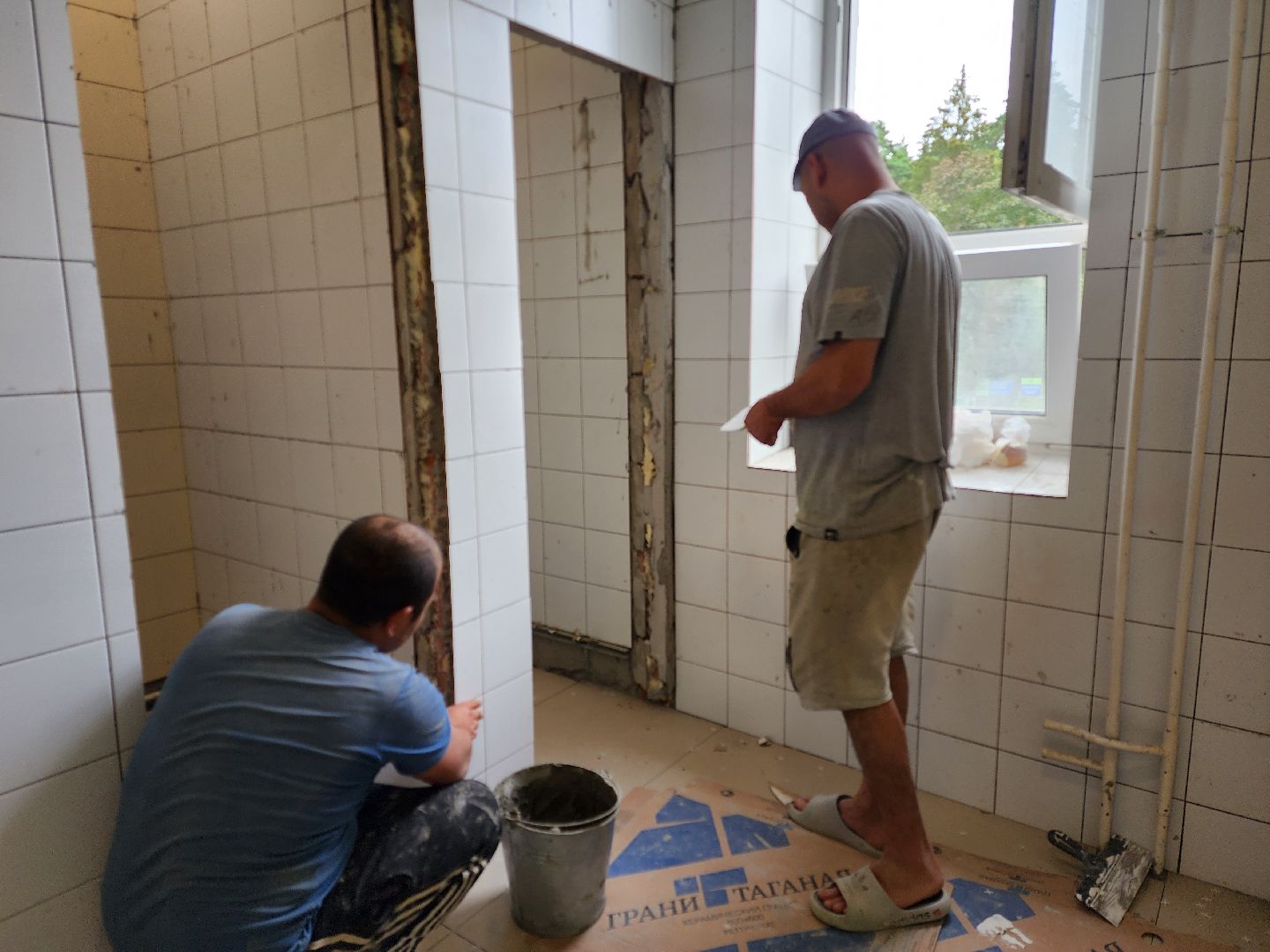 раменское, образование, подготовка к новому учебному году , ремонт образовательных учреждений округа, ильинская средняя школа 26,