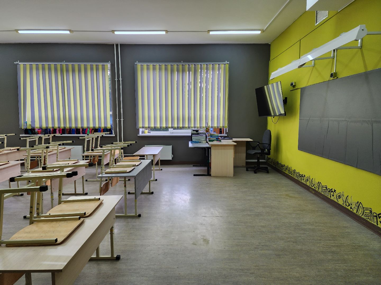 раменское, образование, подготовка к новому учебному году , ремонт образовательных учреждений округа, ильинская средняя школа 26,