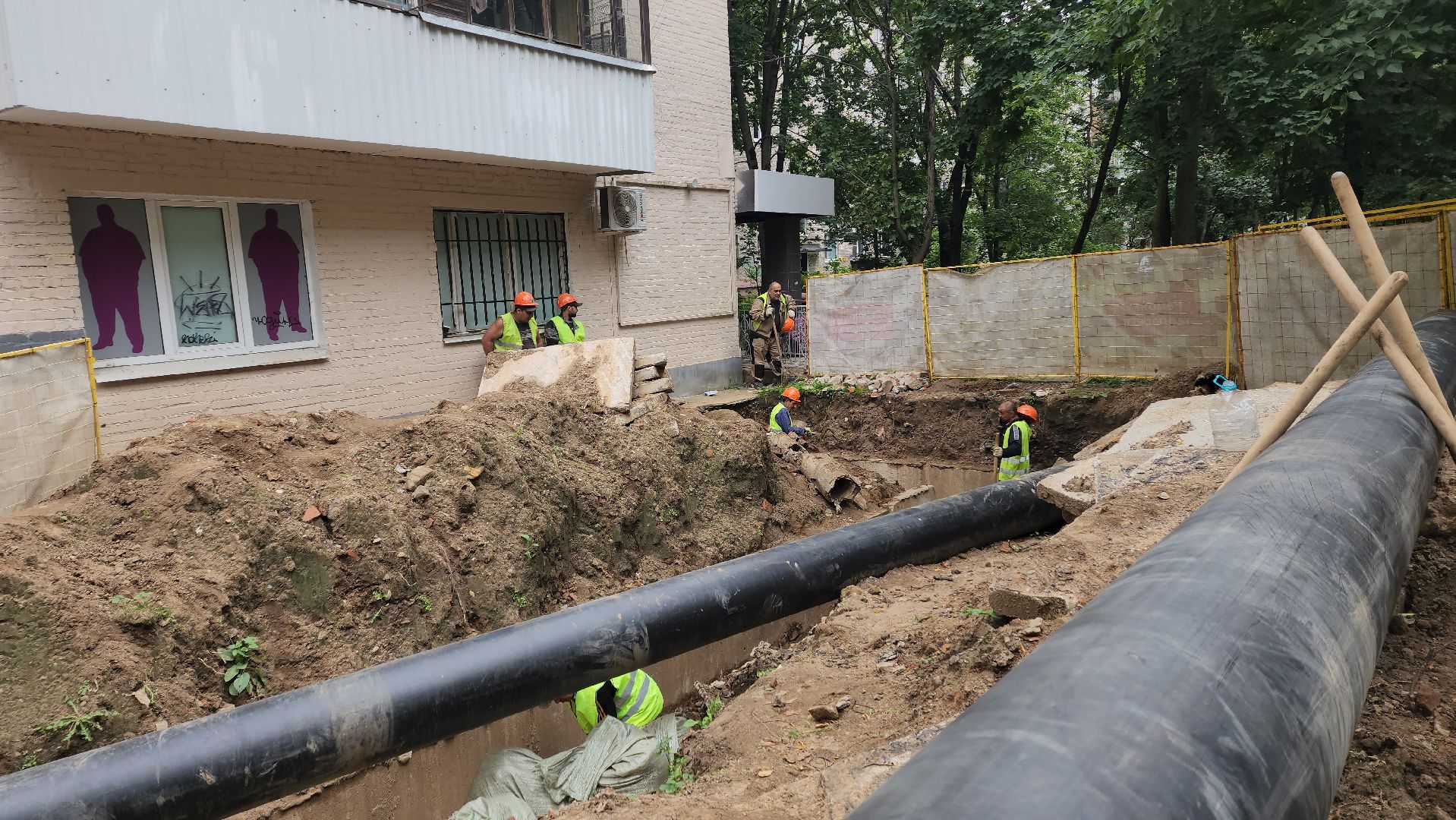 вертикалки, пушкино, теплосети, ремонт тепловых сетей, ремонт теплотрассы,трубы,тепло в домах,капитальный  ремонт,газпром теплоэнерго,