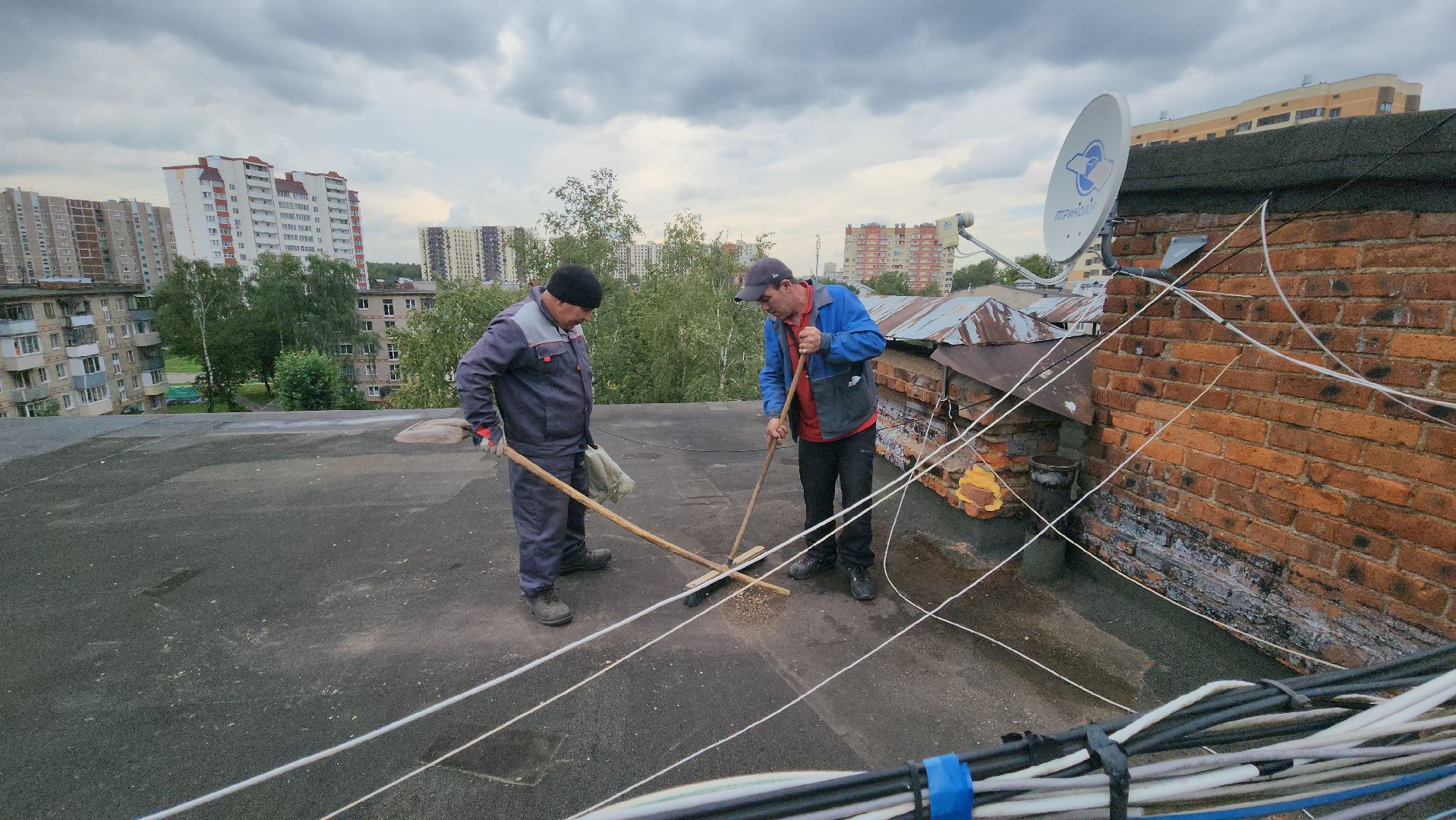 Лобня , ремонт кровли мкд, Ремонт крыши,