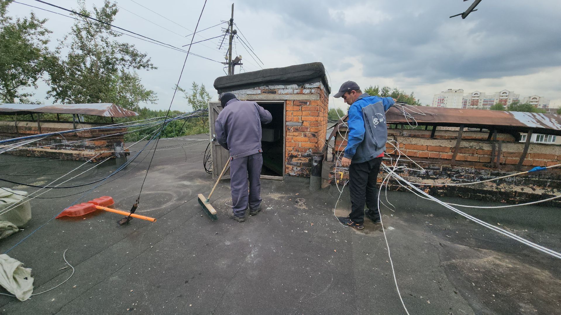 Лобня , ремонт кровли мкд, Ремонт крыши,
