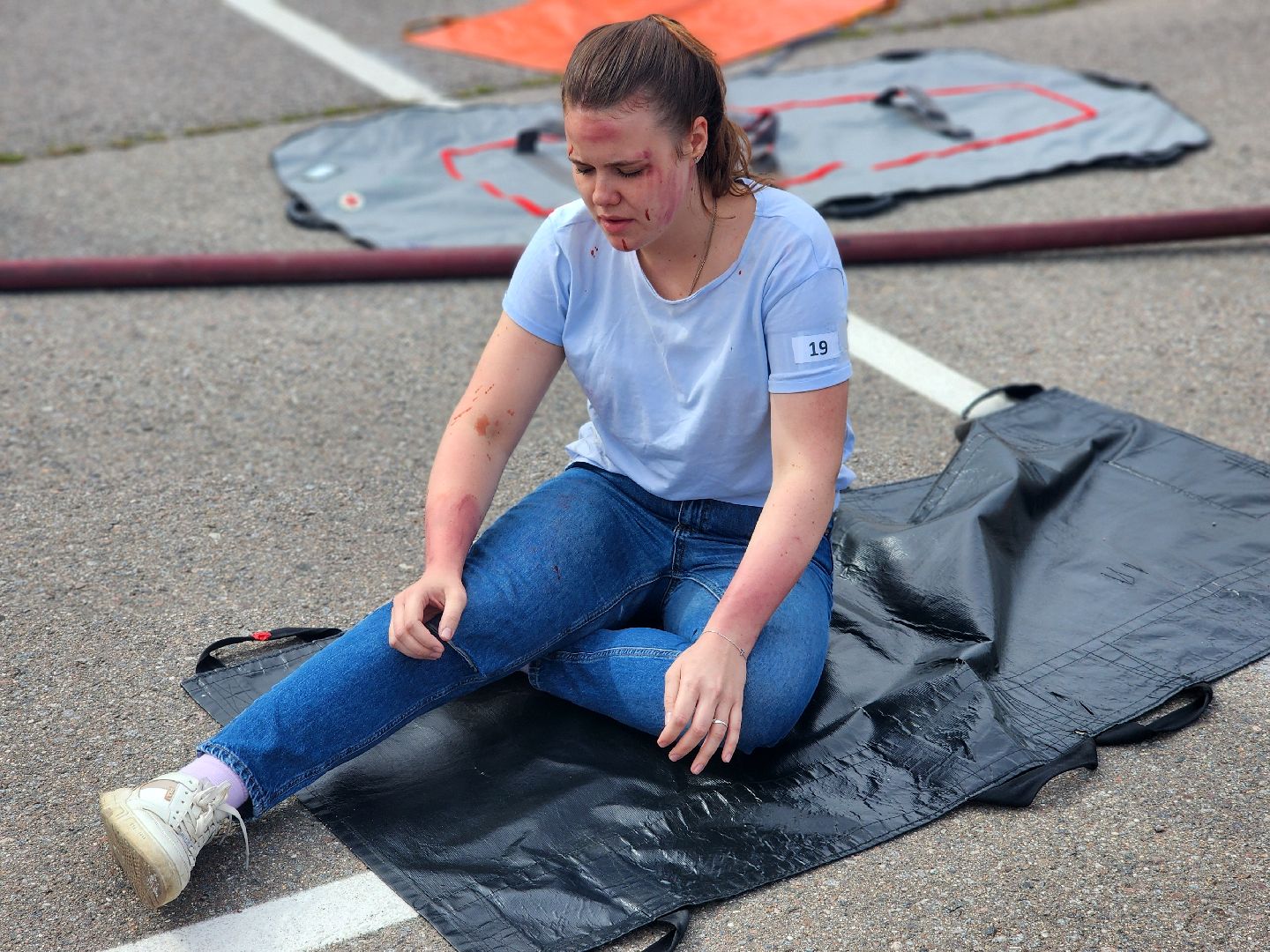 дубна, моссмп, скорая помощь, учения, волонтеры,