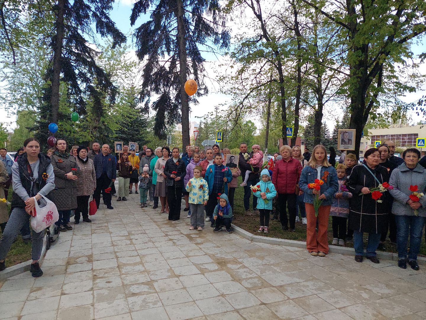 День Победы, жители, память, портреты героев