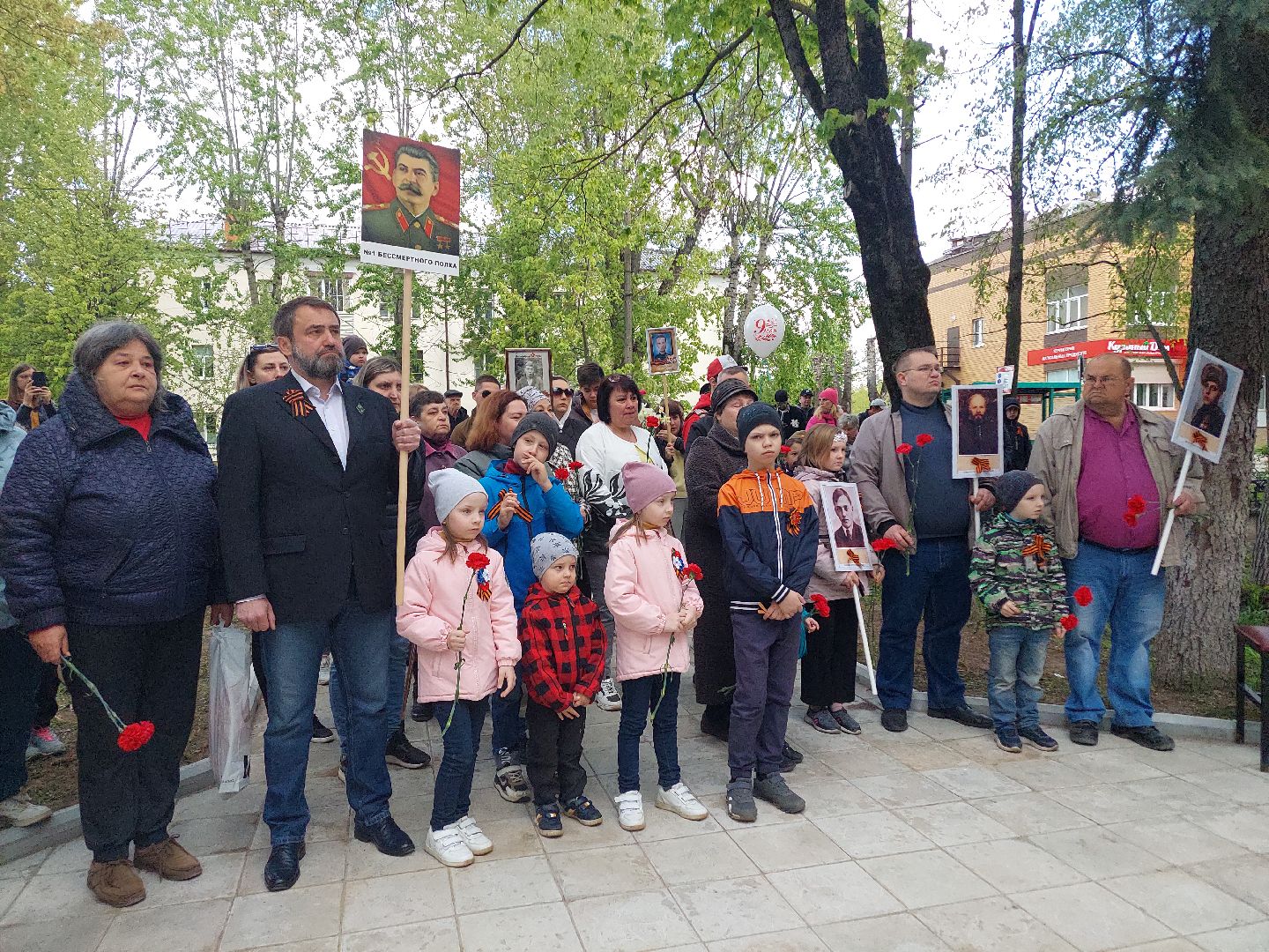 День Победы, жители, память, портреты героев