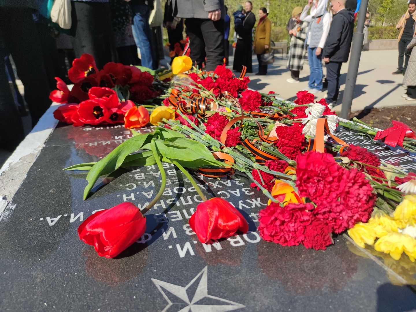 Молебен, память павших, Дубна