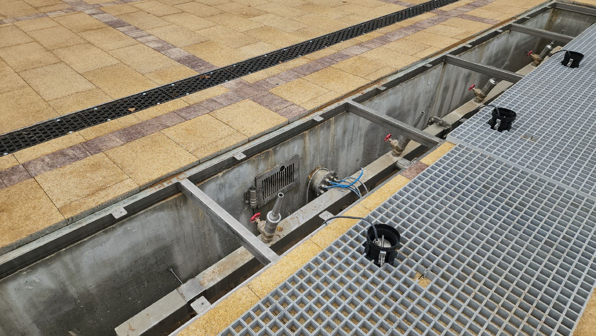 кашира, сухой фонтан, благоустройство, сквер пушкина, комфортная городская среда, пуско-наладочные работы,