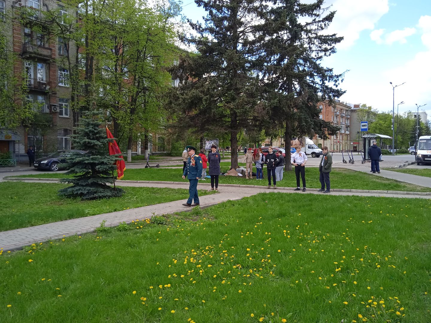 монумент, бронепоезд, Москвич, вахта, памяти, ЦАГИ