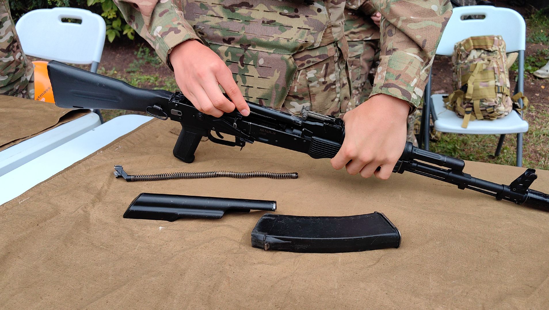 автомат, оружие, день города, сборка, винтовка,