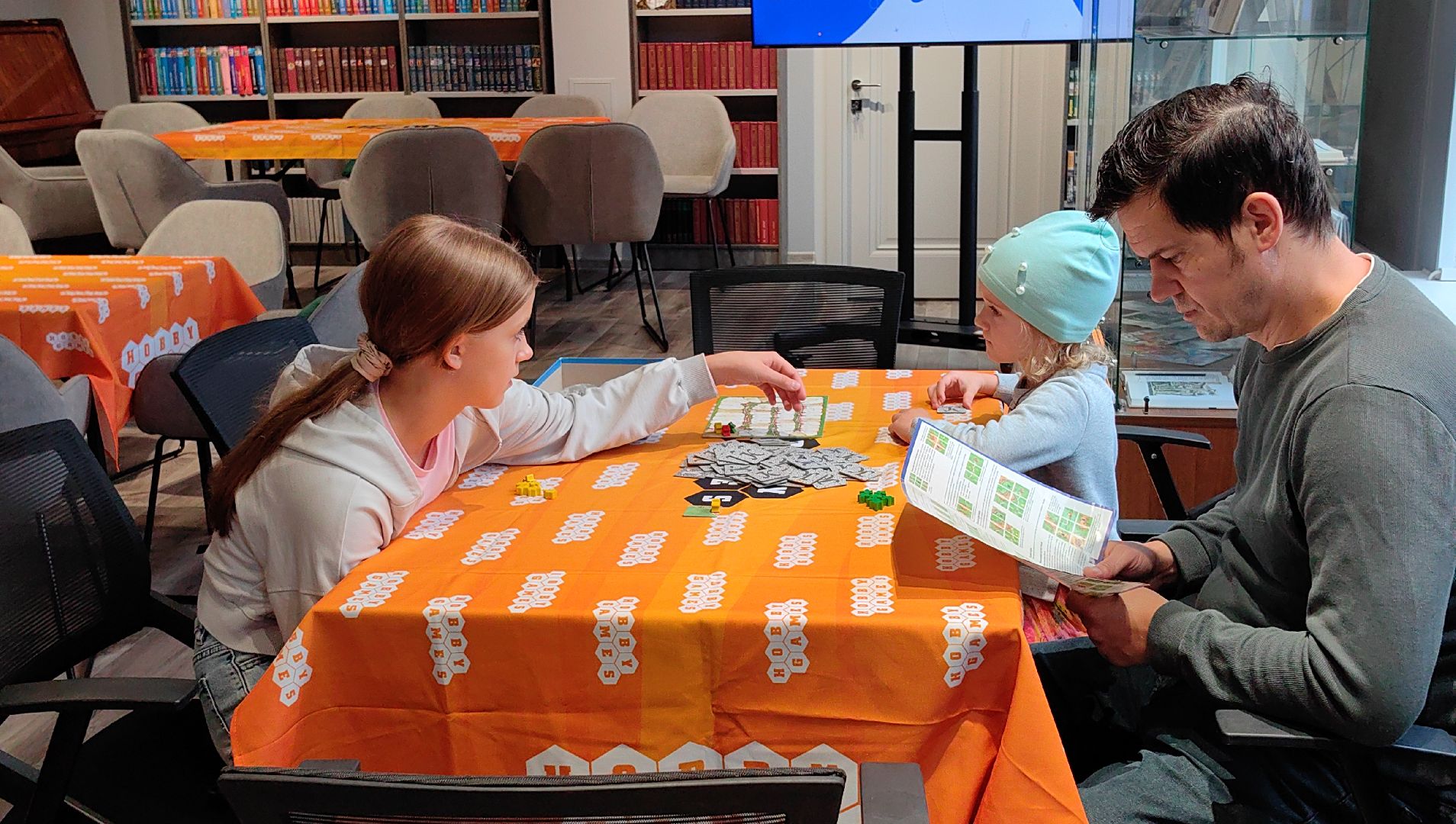 библиотека, настольные игры, головоломки, игроки, навык,
