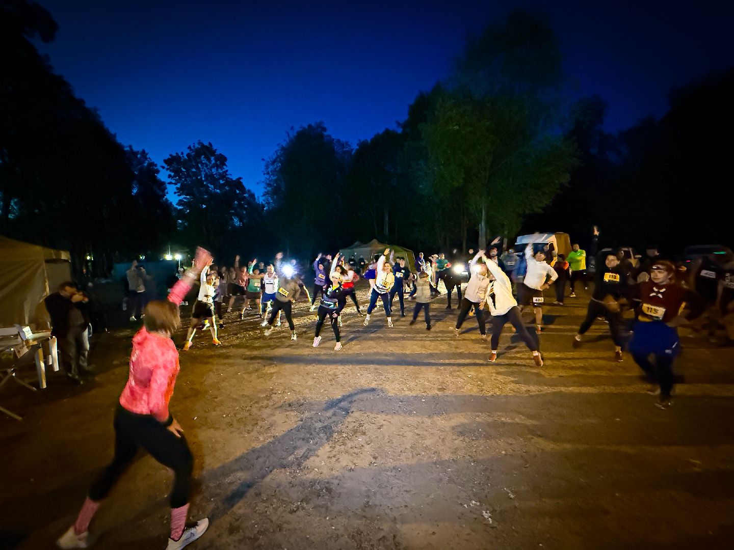 клин, общество, ночной забег, спорт, подмосковье,