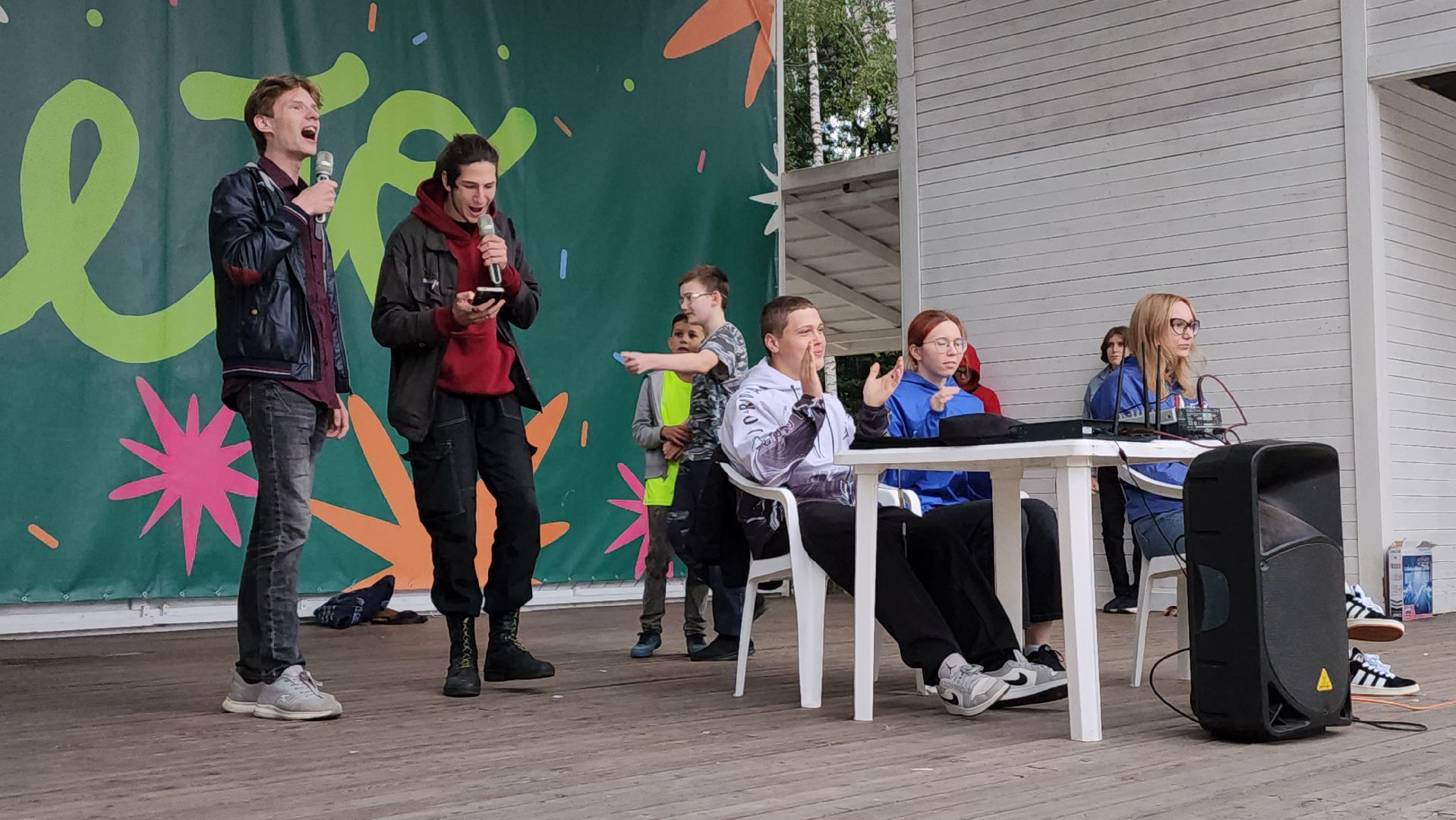 вертикалки, пушкино, музыкальное мероприятие, поэтический вечер, центральный парк, молодая гвардия, стихи, песни,молодежная акция,