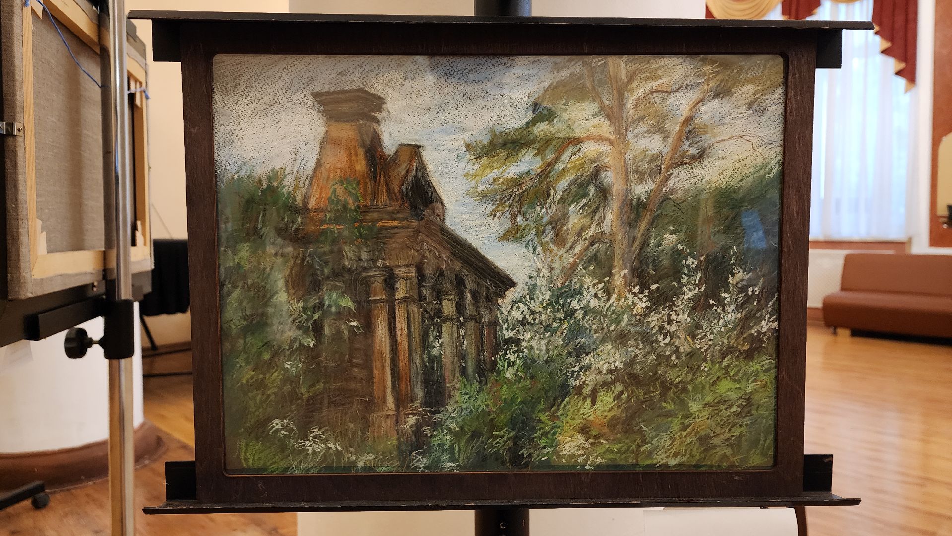 вертикалки, пушкино, художественная выставка, юбилей города, живопись, картины, изо-студия, изобразительное искусство, история, культура, архитектура, пушкинский, художники,история города,