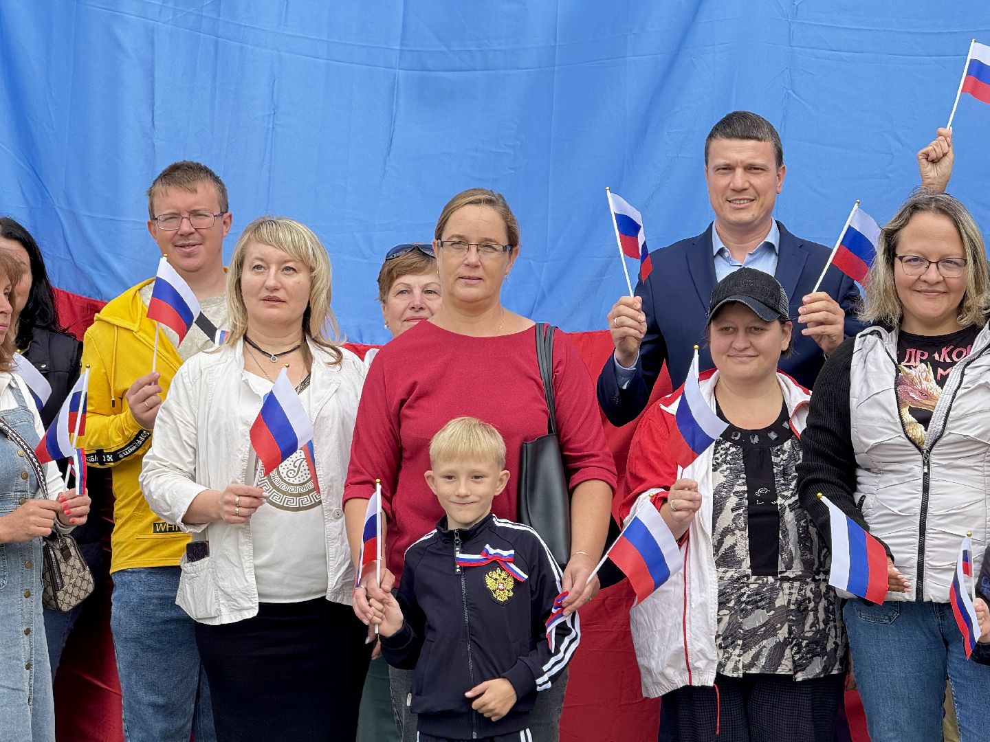 концерт,  флаг, россия,