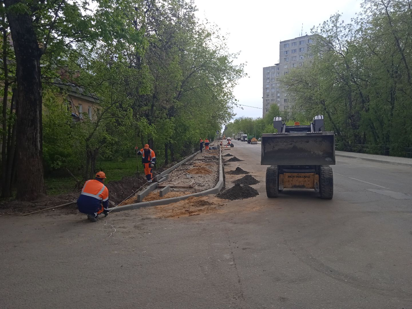 ремонт, дорог, тротуар, нацпроект