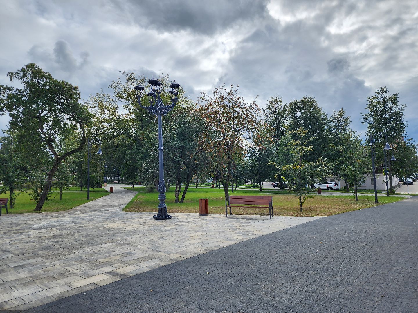 благоустройство, реконструкция, сквер бугрова, ногинск, богородский городской округ,