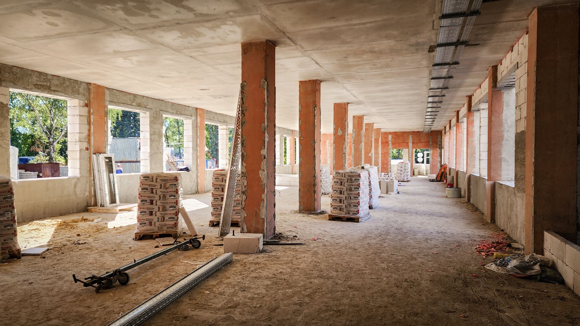 бронницы , строительство пристройки к лицею, строительство корпуса к лицею , строительство пристройки к лицею в бронницах,