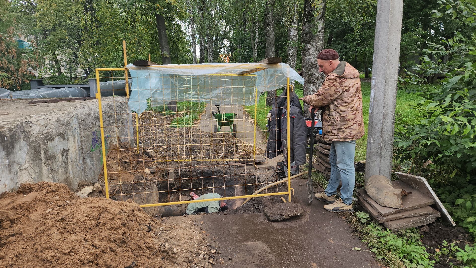вертикалки, ивантеевка, замена труб, гвс, горячее водоснабжение, ремонт, участок, аварийная бригада, жкх,