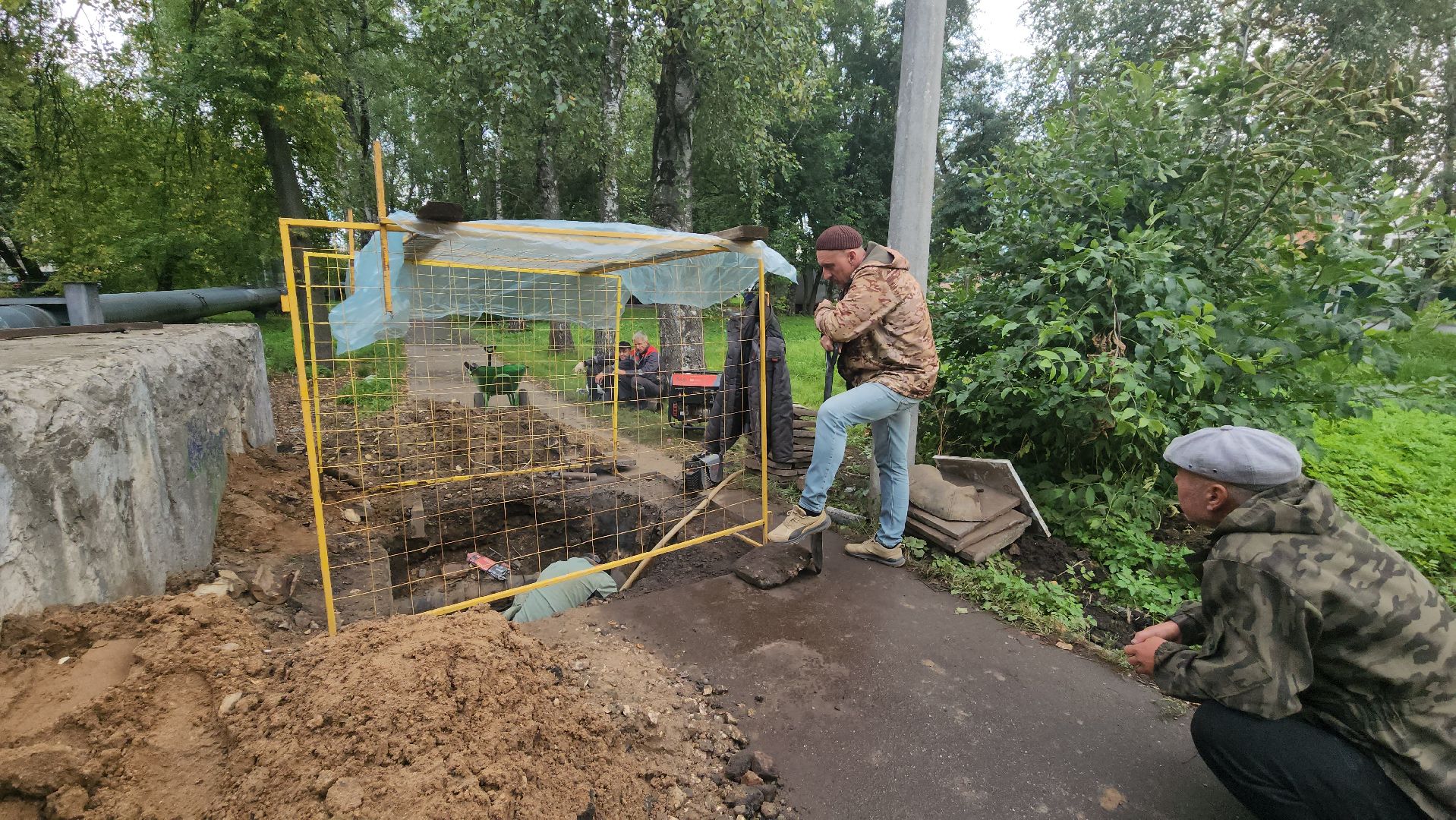 вертикалки, ивантеевка, замена труб, гвс, горячее водоснабжение, ремонт, участок, аварийная бригада, жкх,