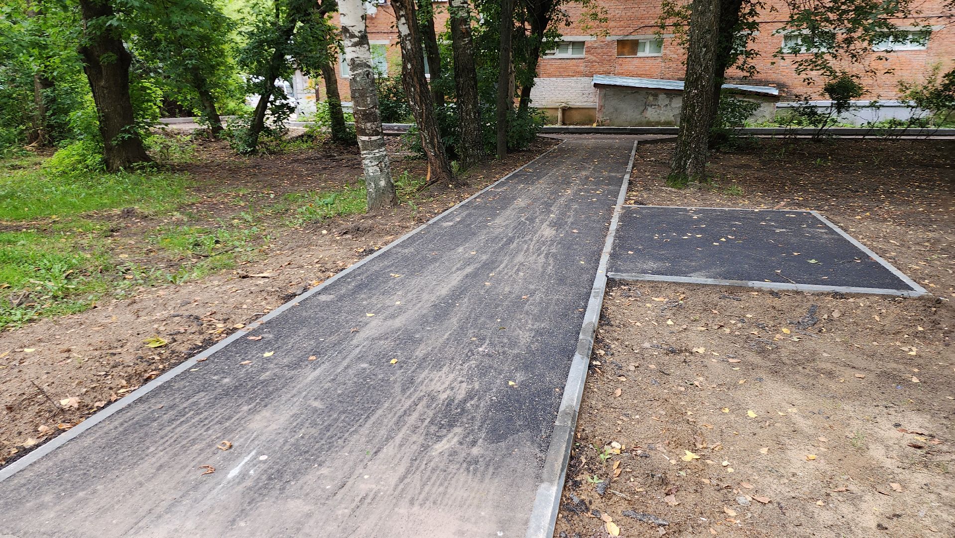 серпухов, подмосковье, комплексный ремонт двора,