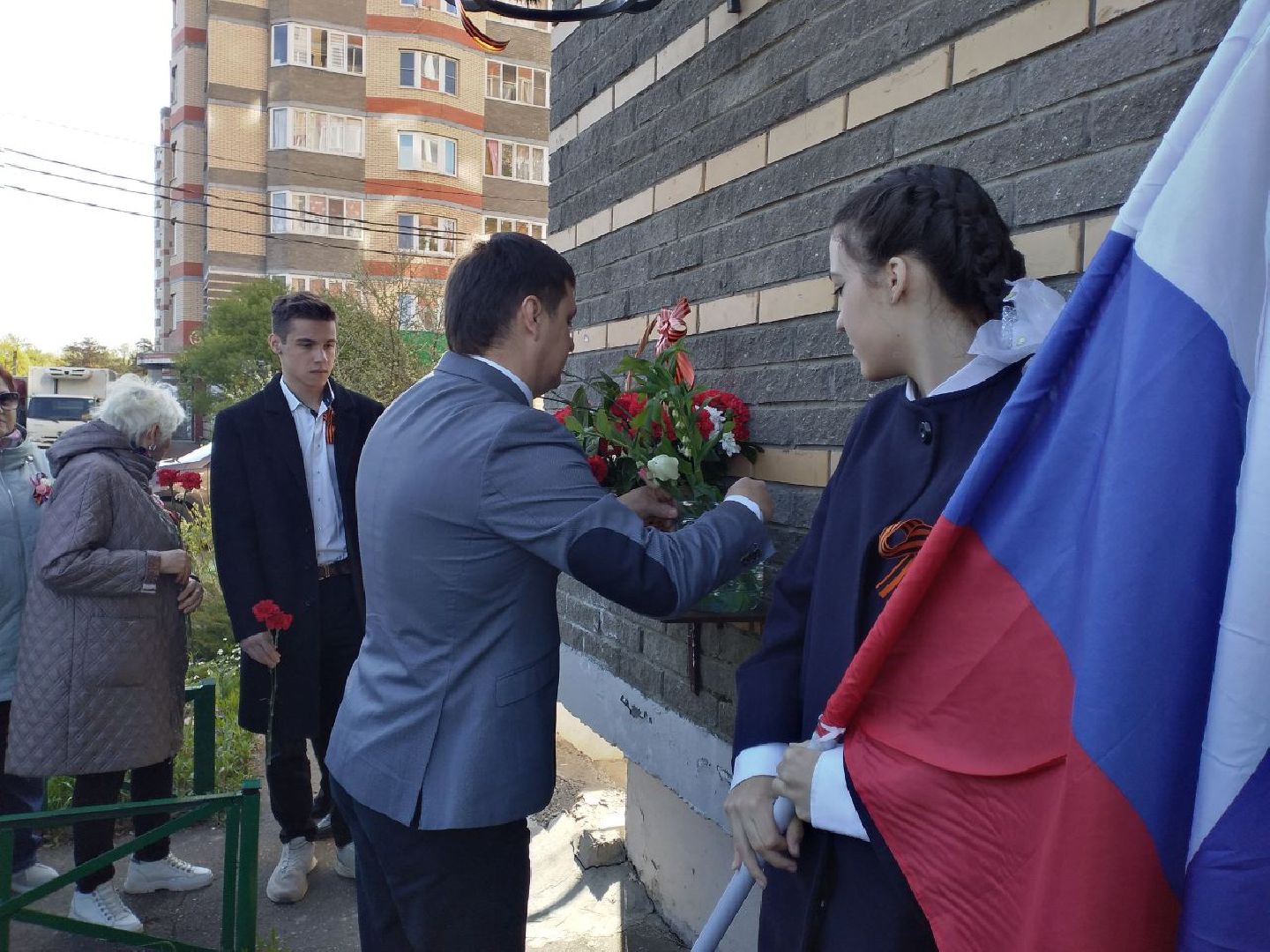 праздник, День Победы, воины-ополченцы, Лосино-Петровский