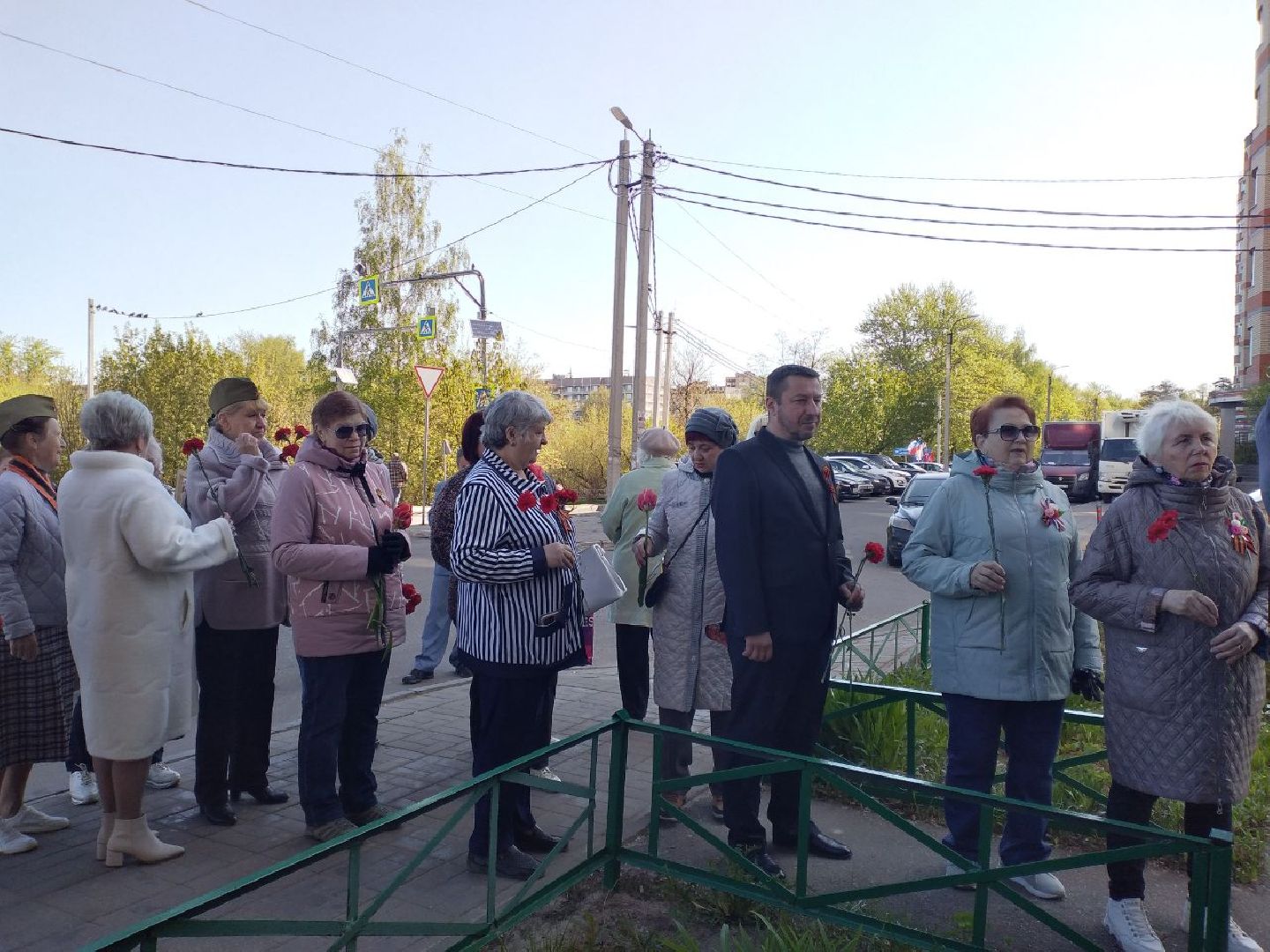 праздник, День Победы, воины-ополченцы, Лосино-Петровский