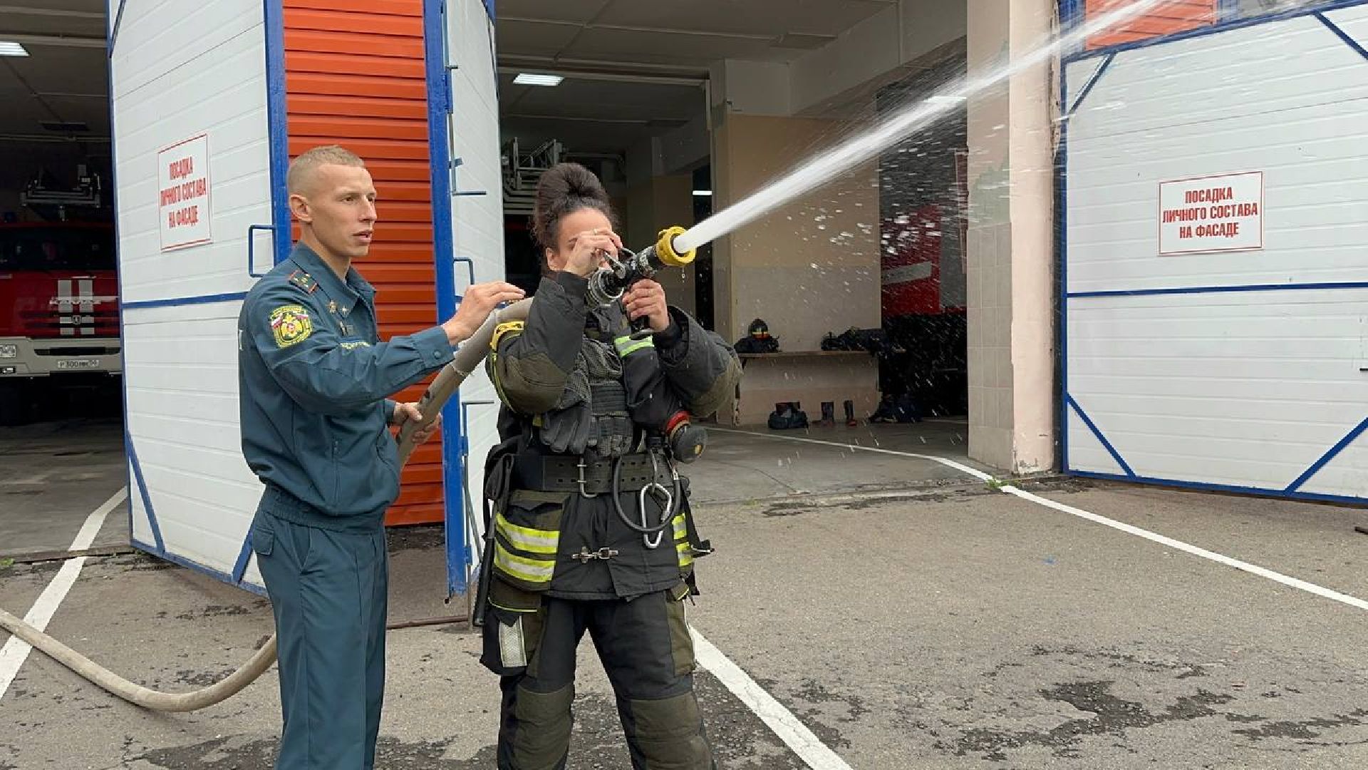 мчс, спортсменка, домодедово, пожарная часть,