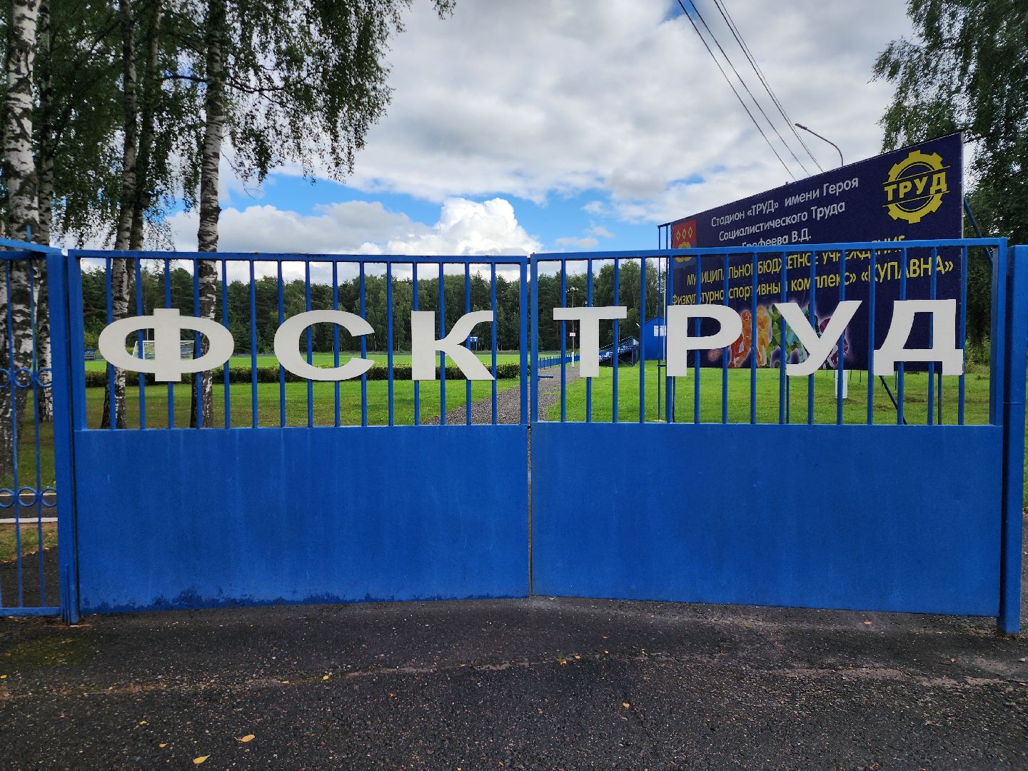 министерство спорта московской области, места для занятия спортом,  стадион, старая купавна, богородский городской округ,