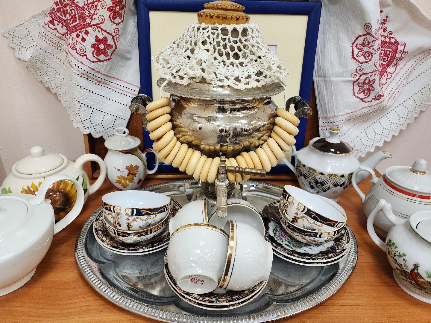 фрязино, краеведение, самовары, новая экспозиция,