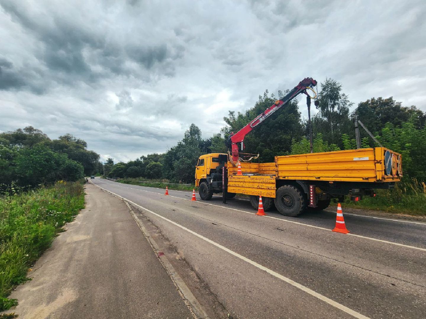 пущино, серпухов, мосавтодор, освещение дорог,