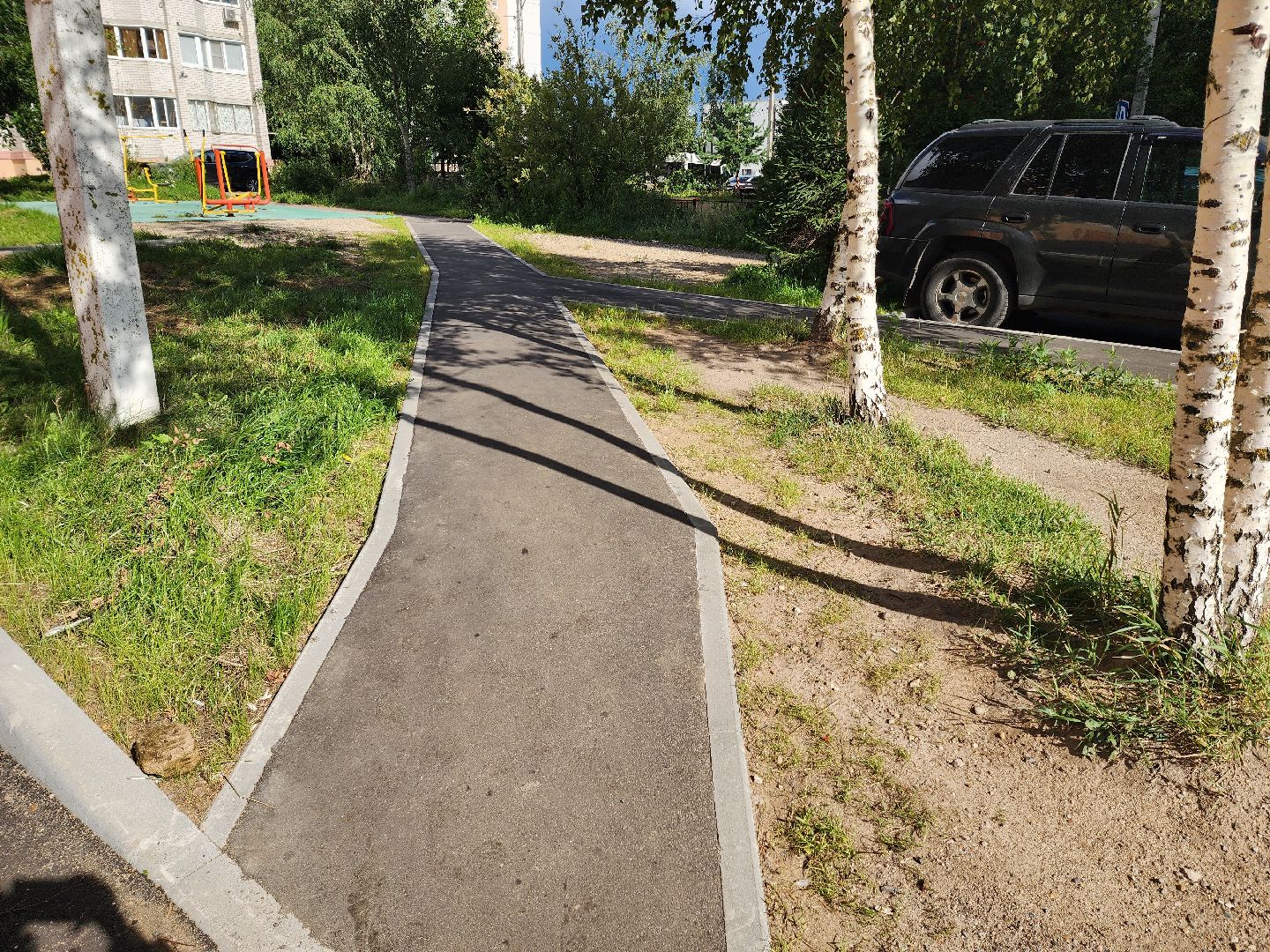 солнечногорск, благоустройство , двор, асфальт , жители ,