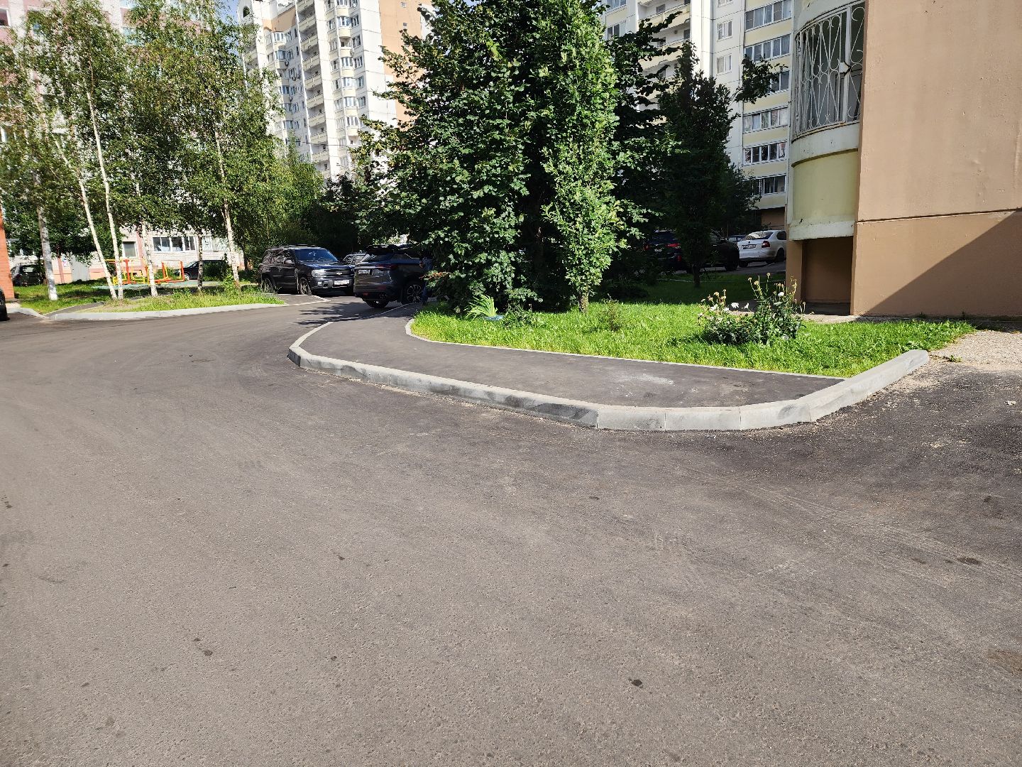 солнечногорск, благоустройство , двор, асфальт , жители ,