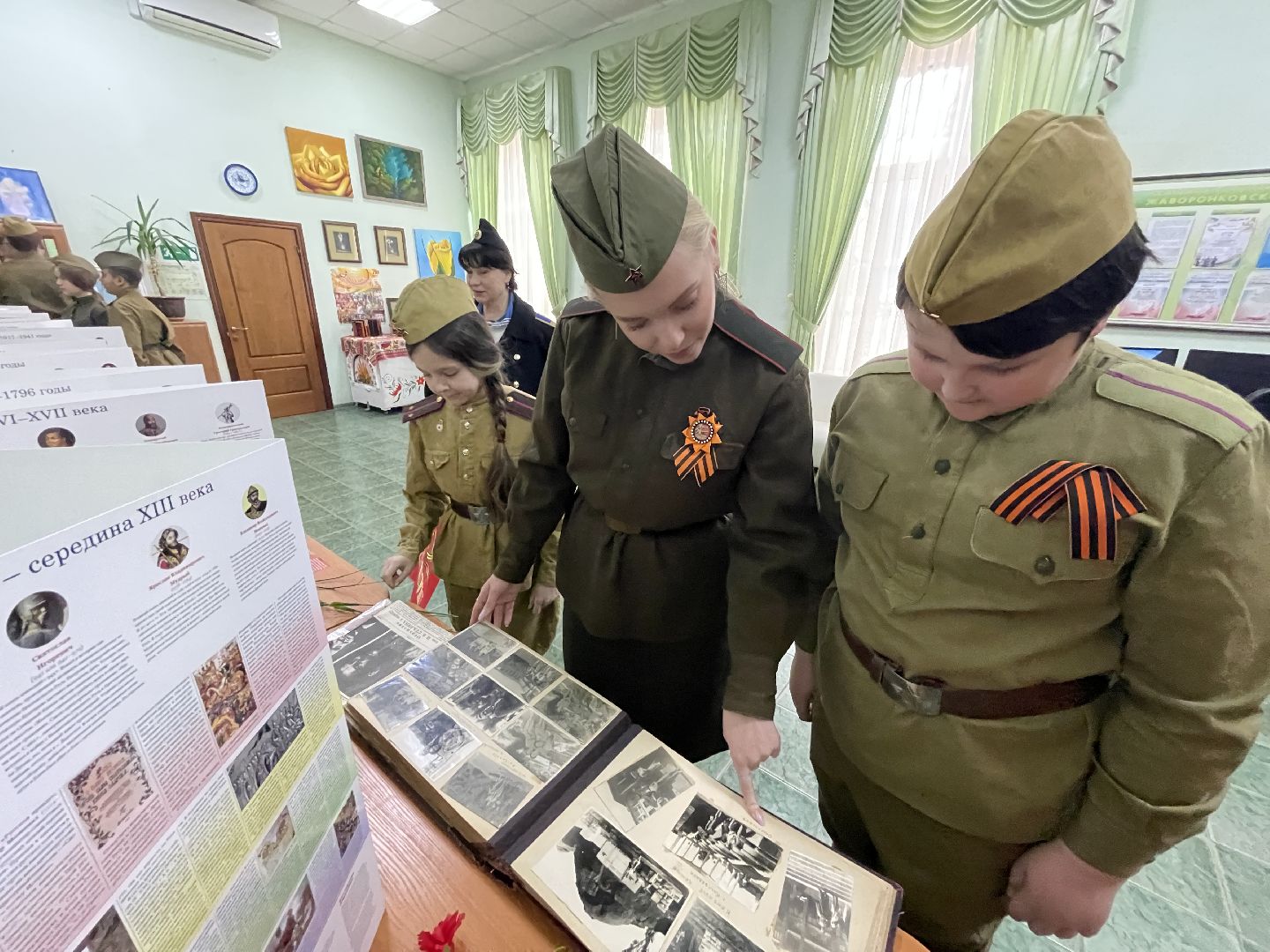 Юдино, Одинцово, День победы, Выставка, экспонаты, репринт, реплика, ветераны, Победа,