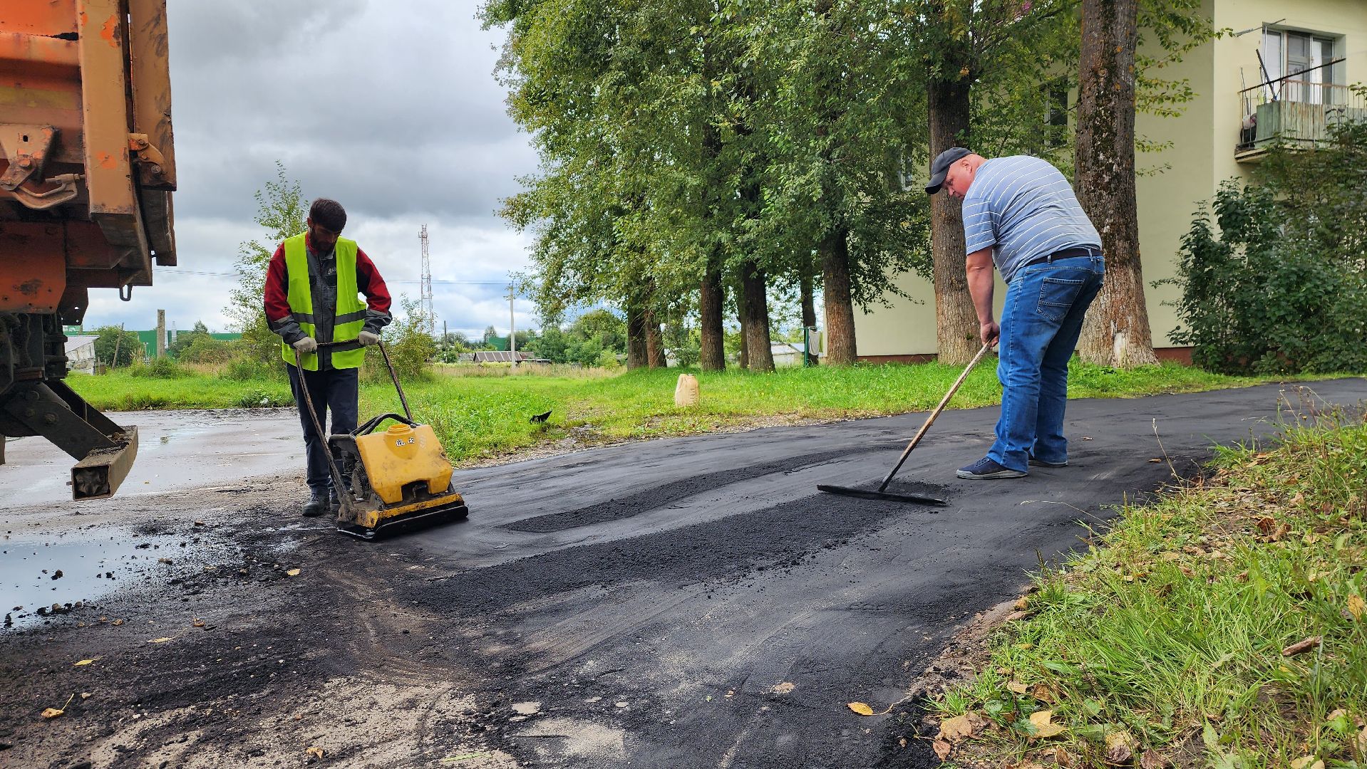 истра, благоустройство, ямочный ремон,