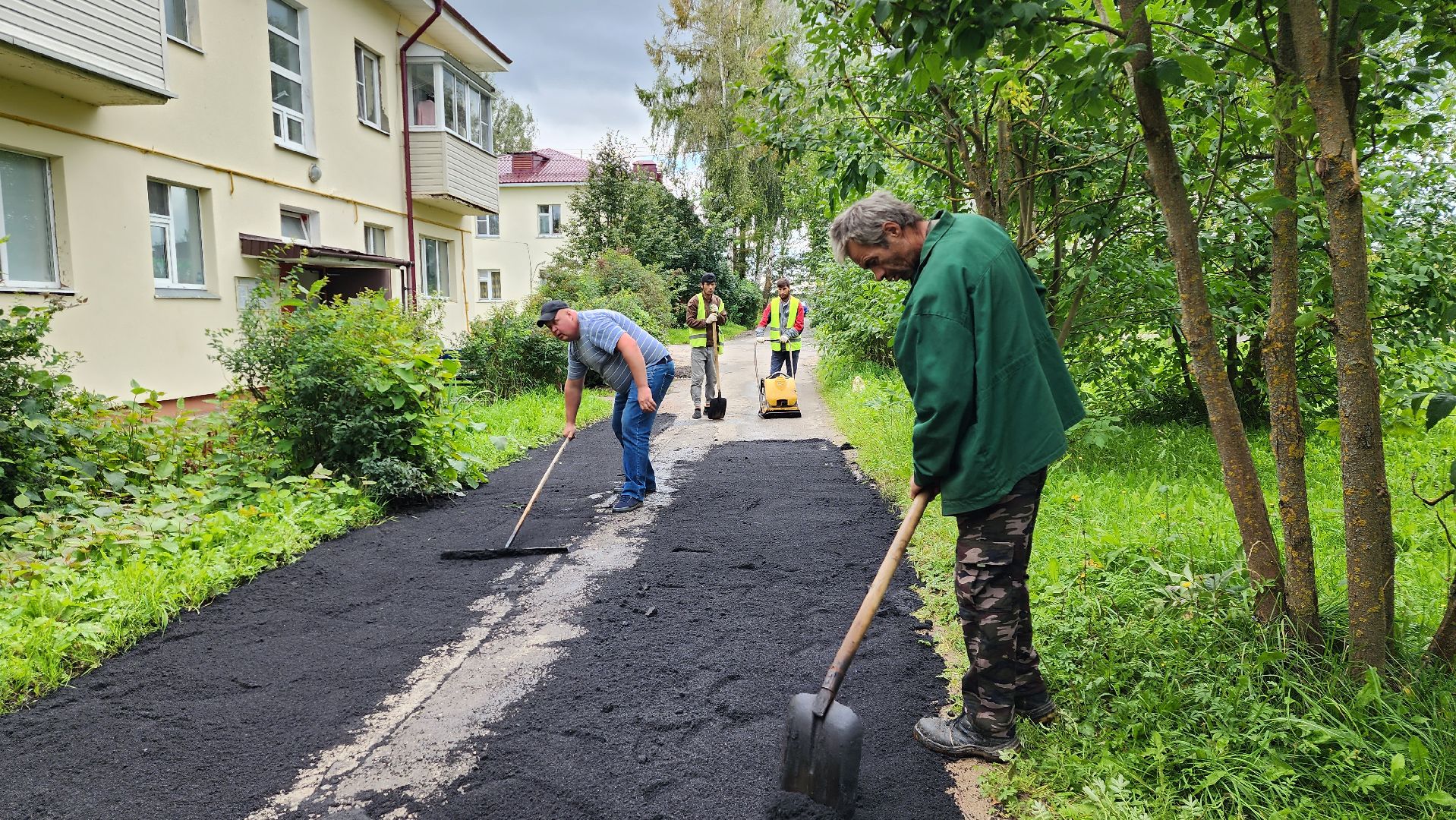 истра, благоустройство, ямочный ремон,