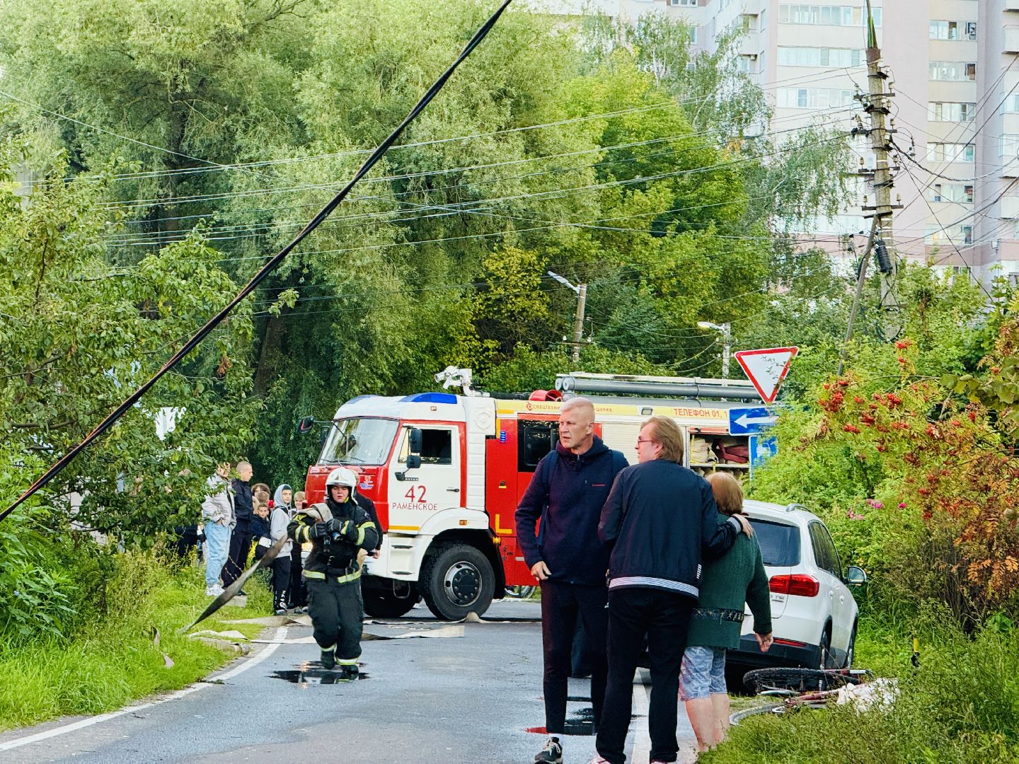 пожар, чп, раменское, пожарные, мчс,