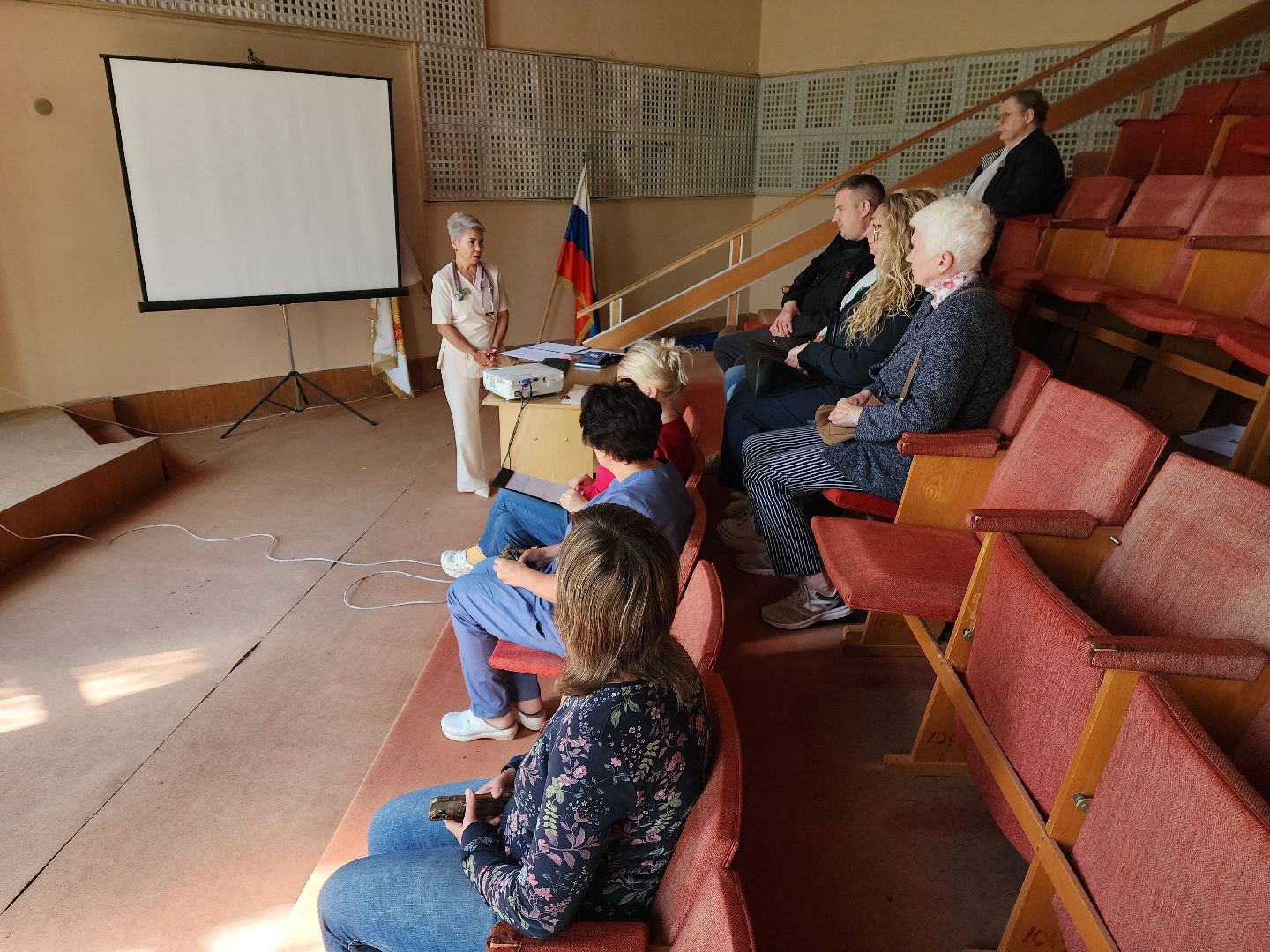 красноармейск, городской округ пушкинский, медсанчасть 154, профилактика, лекции для пациентов,