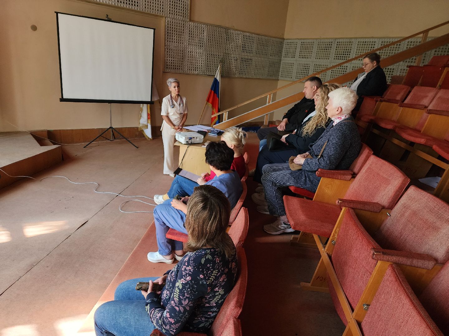 красноармейск, городской округ пушкинский, медсанчасть 154, профилактика, лекции для пациентов,