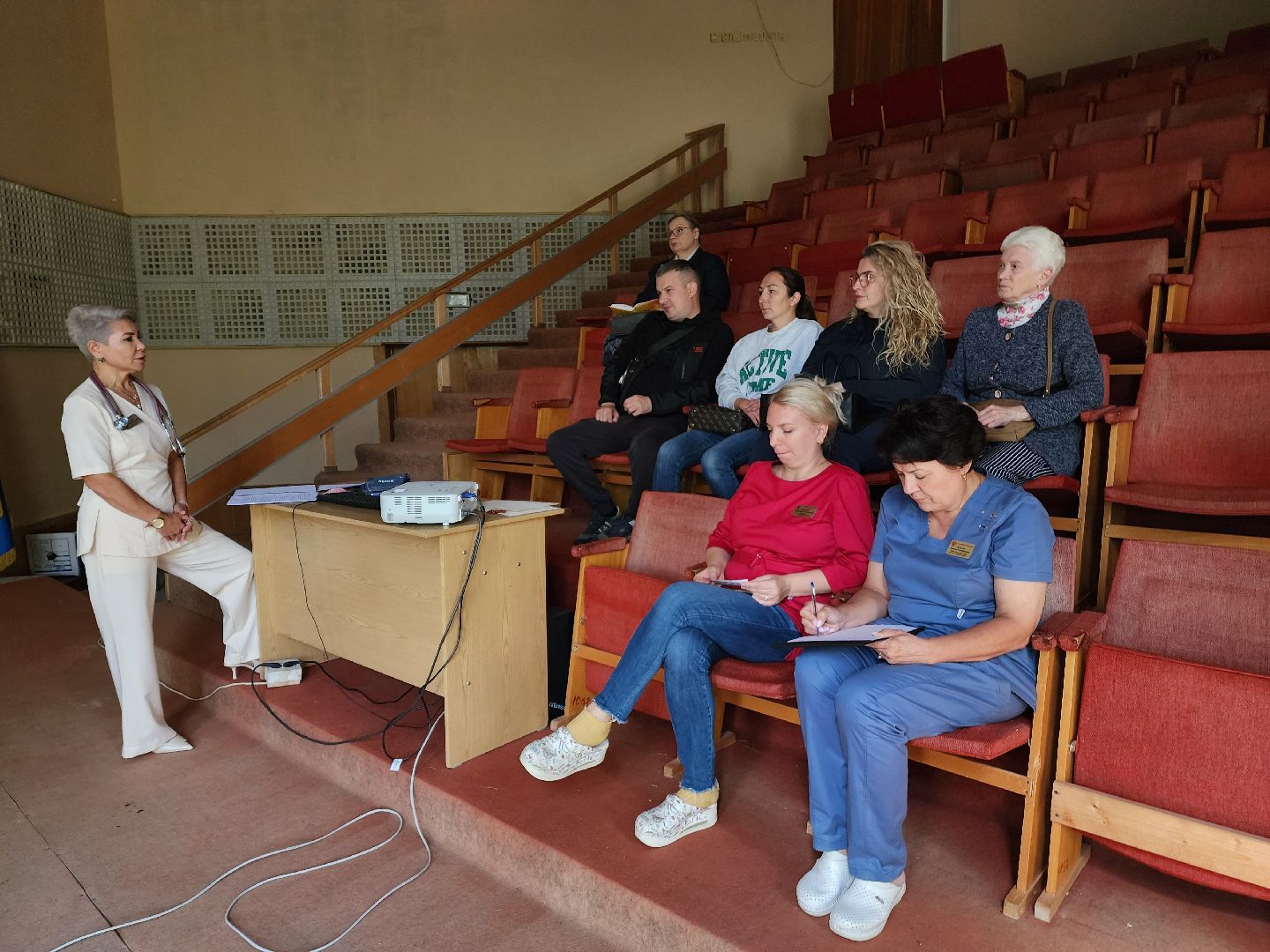 красноармейск, городской округ пушкинский, медсанчасть 154, профилактика, лекции для пациентов,