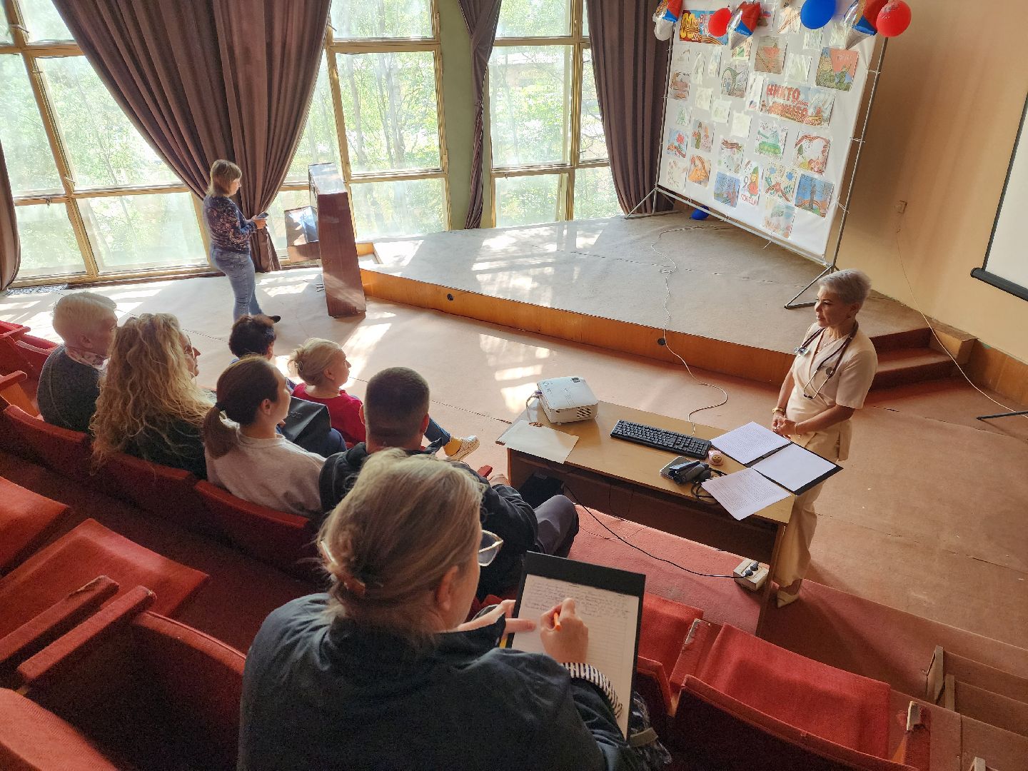 красноармейск, городской округ пушкинский, медсанчасть 154, профилактика, лекции для пациентов,