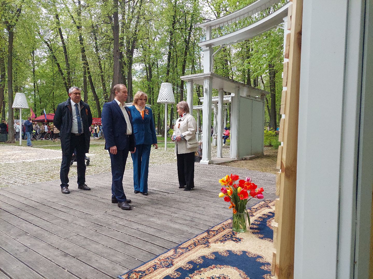 День Победы, парк, стена памяти, память