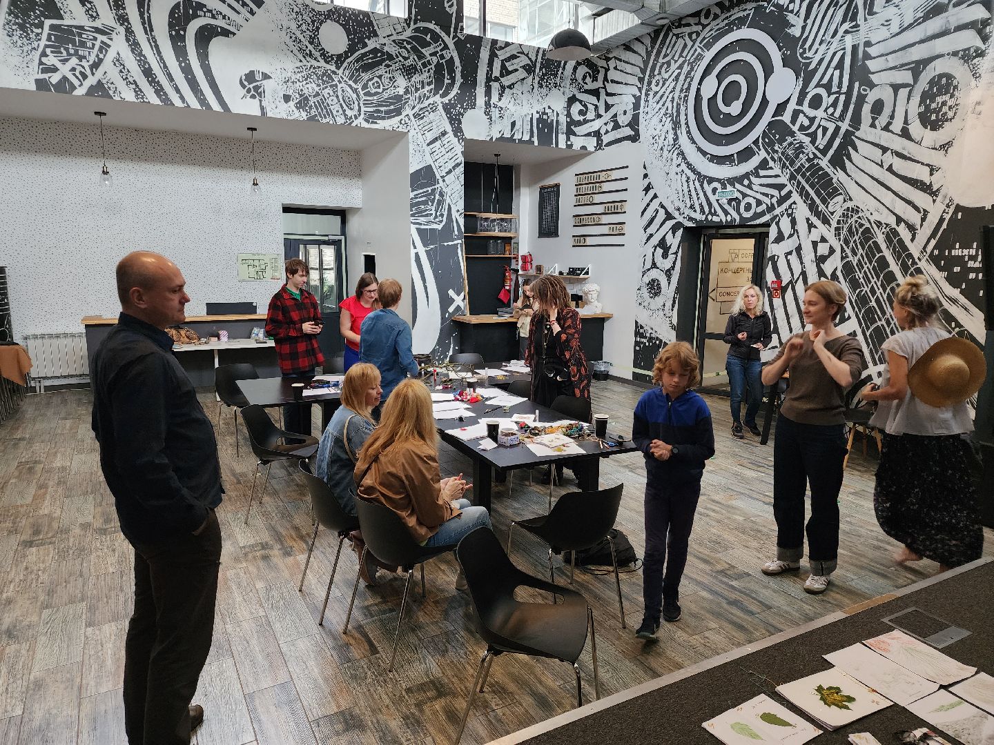 Черноголовка, Мастер-класс , Создание зинов,