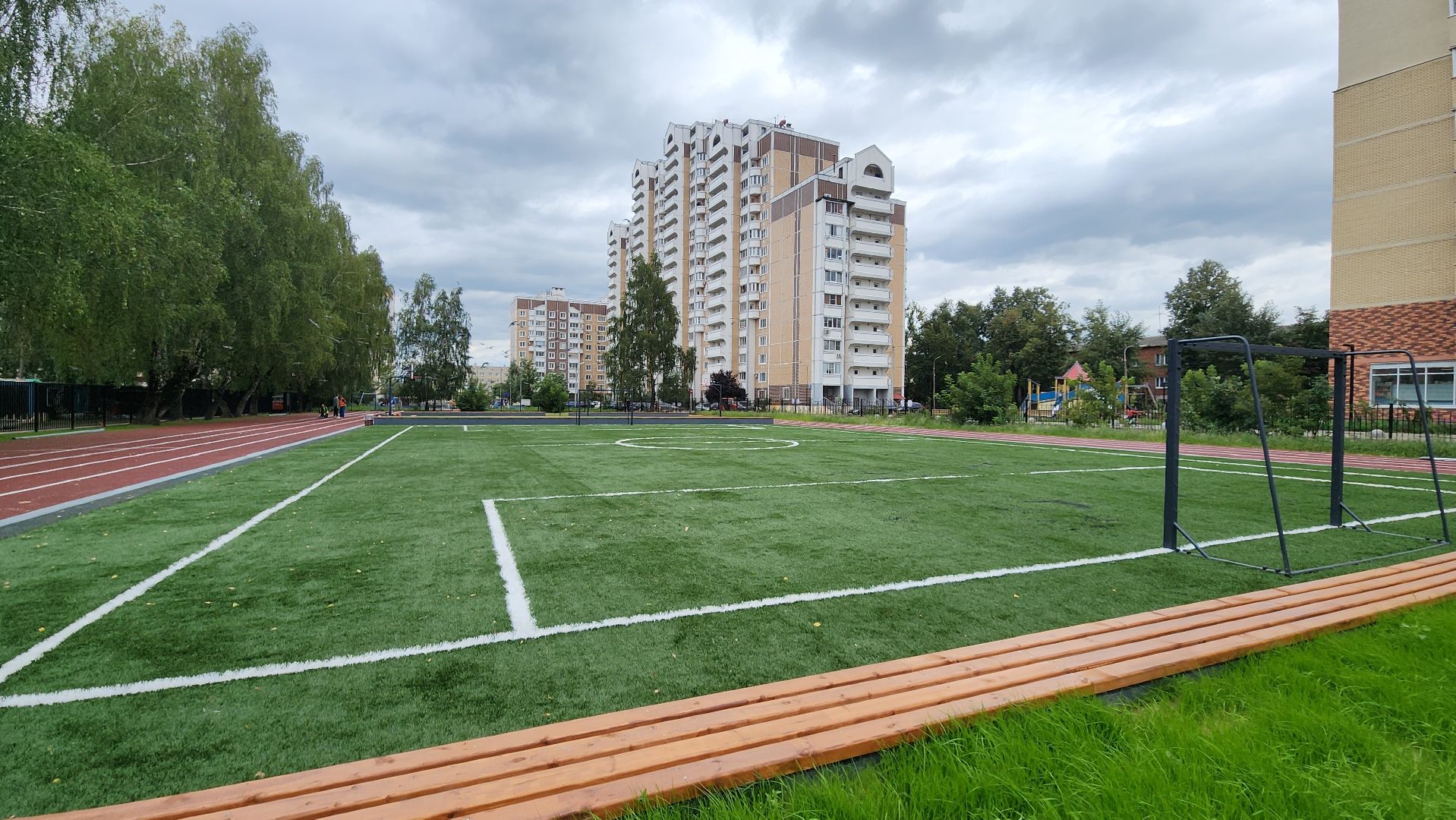 школа, открытый стадион, спорт, лосино-петровский,